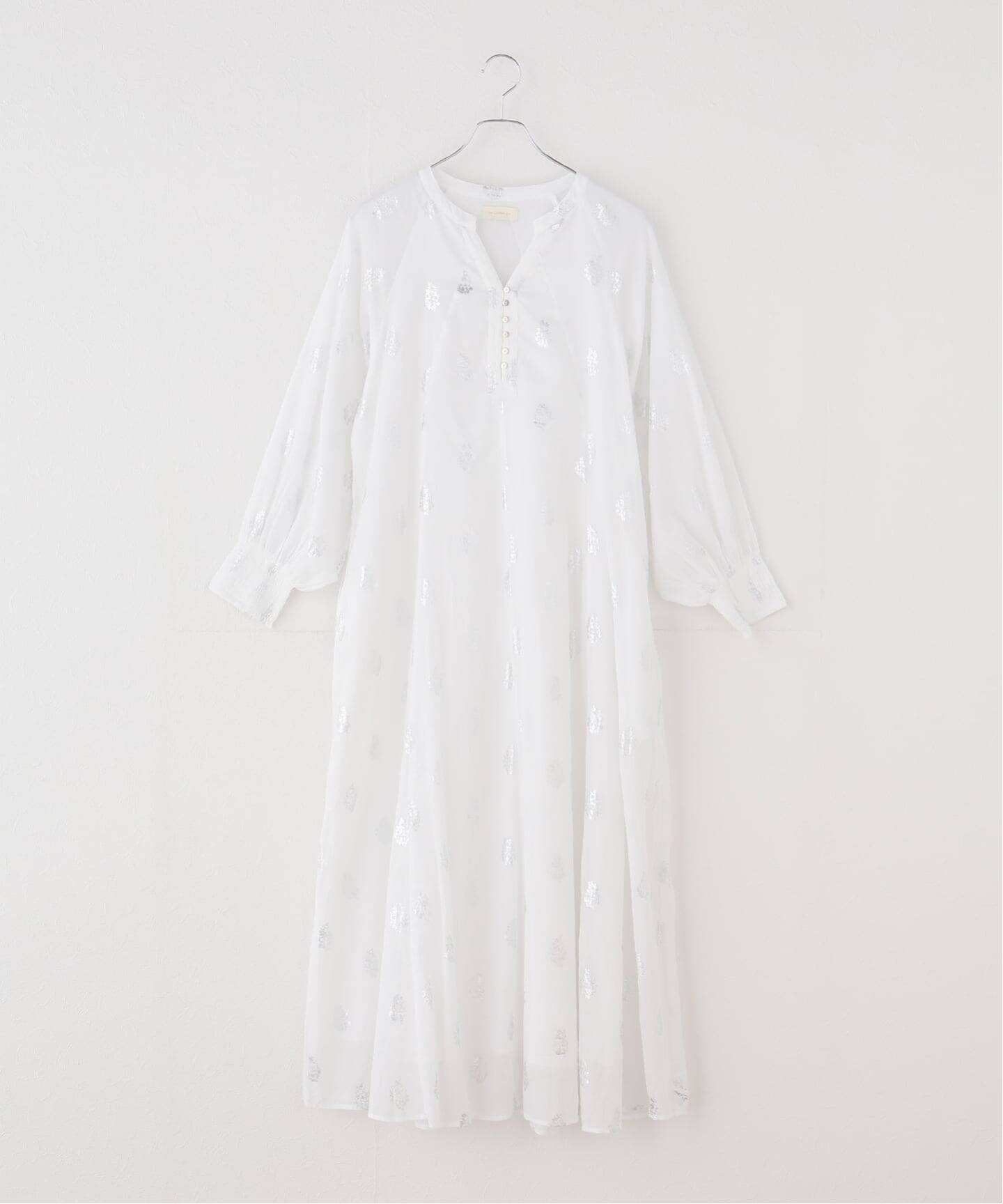 ne Quittez pas/ヌキテパ】 Flower Print Sleeve Dress（大人サイズ