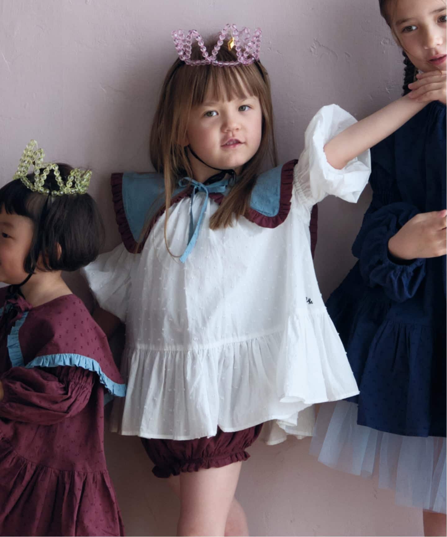 Uhr/ウーア】 LIMITED Dot Mini Dress（80cm-120cm）（キッズウェア