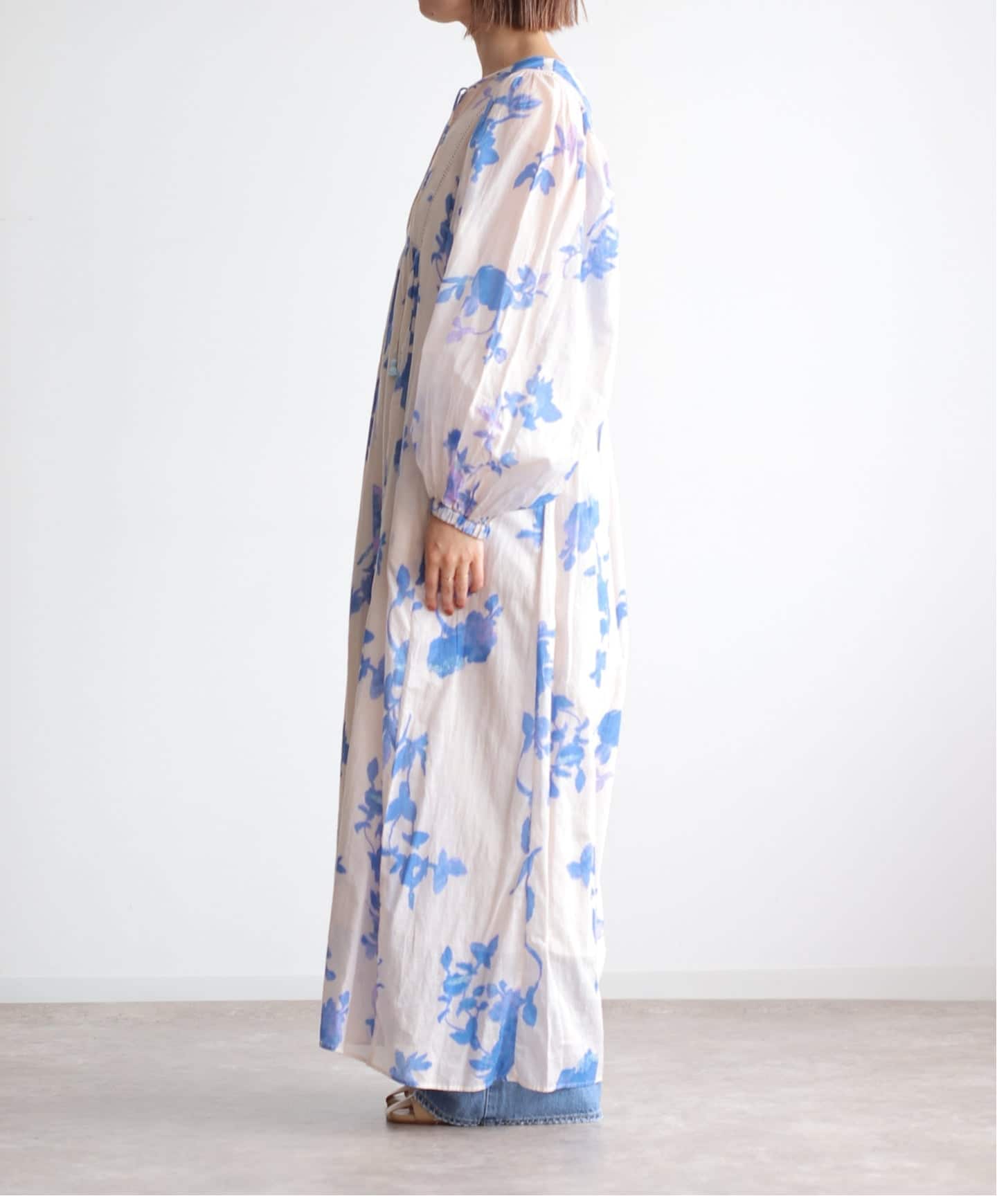 ne Quittez pas/ヌキテパ】Rose Smocking Dress（大人サイズ