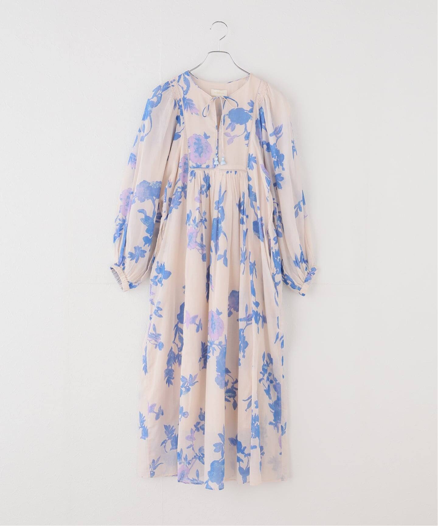 イエナアンファン ヌキテパ ワンピース ピンク S ne Quittez pas/ヌキテパ】Rose Smocking Dress（大人サイズ