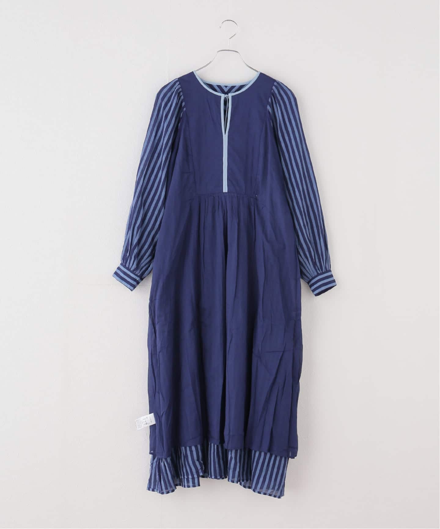 ne Quittez pas/ヌキテパ】Stripe Gather Dress（大人サイズ
