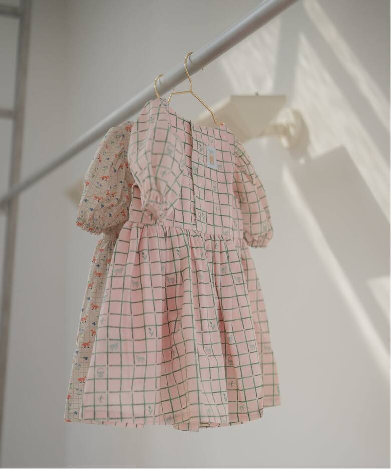 tinytinydoors/タイニータイニードアーズ】Short Sleeve Dress（80 