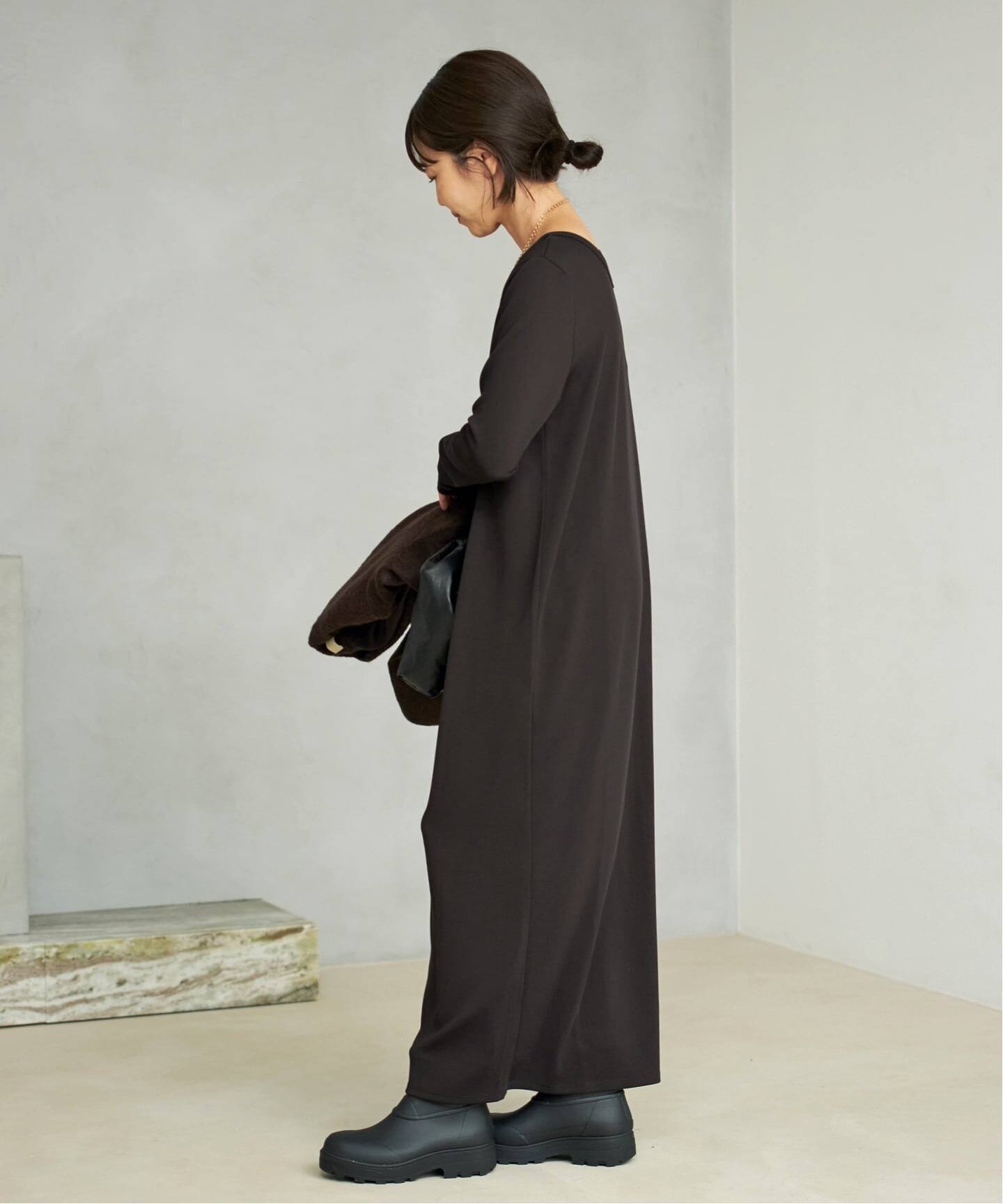 追加予約》Rib ロングスリーブ ワンピース 3（ワンピース）｜Plage