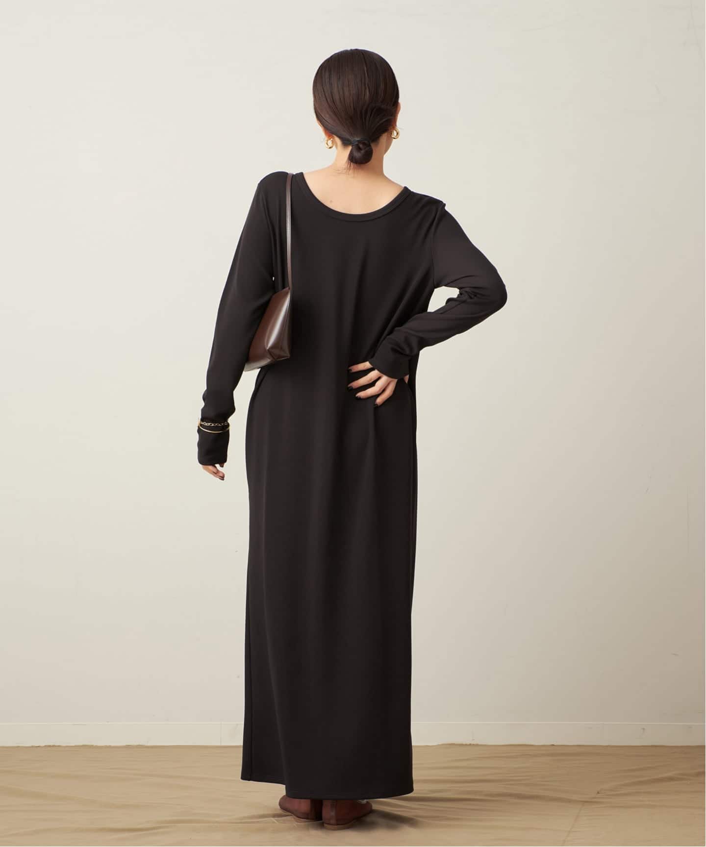 追加予約》Rib ロングスリーブ ワンピース 3（ワンピース）｜Plage