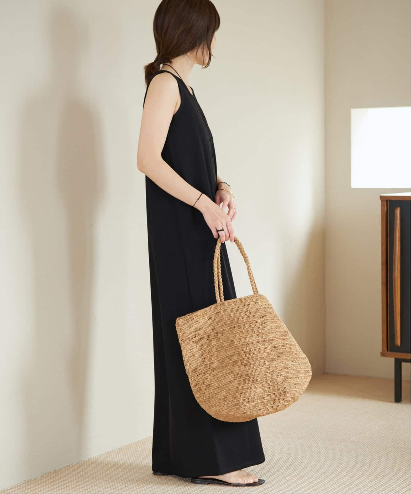 セール　翌日発送　今季新品　Plage リブタンクワンピース 　ブラック　38 美品☆plage☆リブタンクワンピース☆ブラック☆38 - メルカリ
