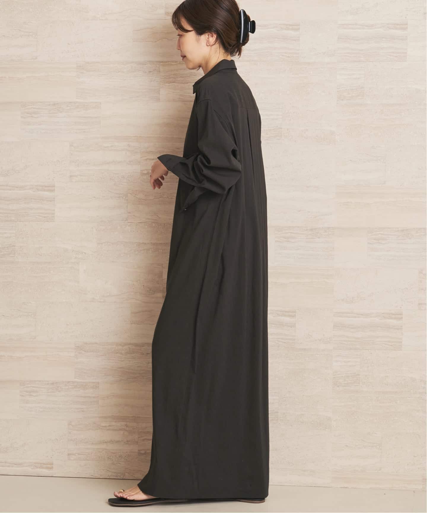 Narrow shirt ワンピース（シャツワンピース）｜Plage（プラージュ）の
