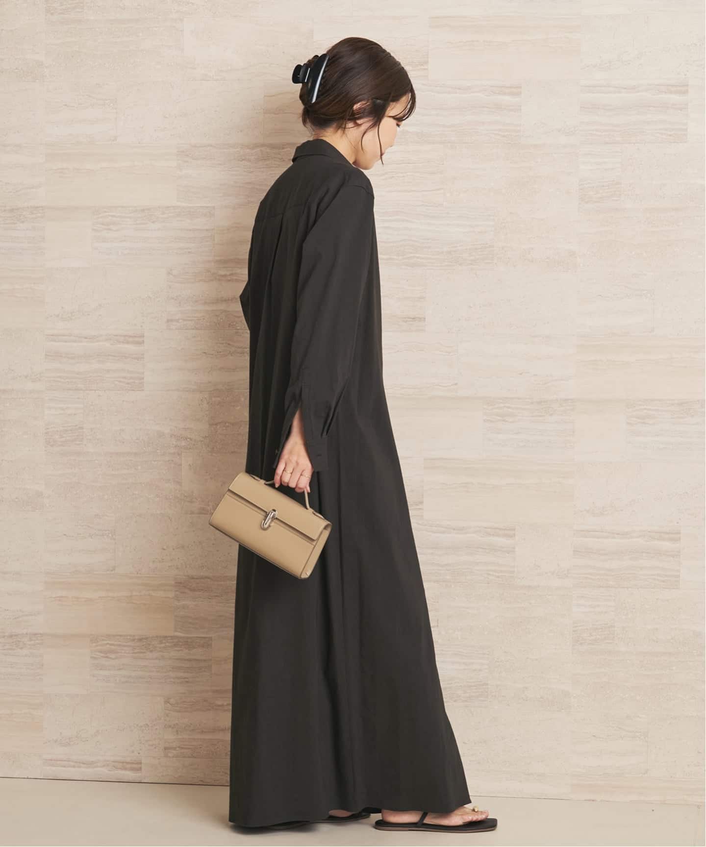 Narrow shirt ワンピース（シャツワンピース）｜Plage（プラージュ）の
