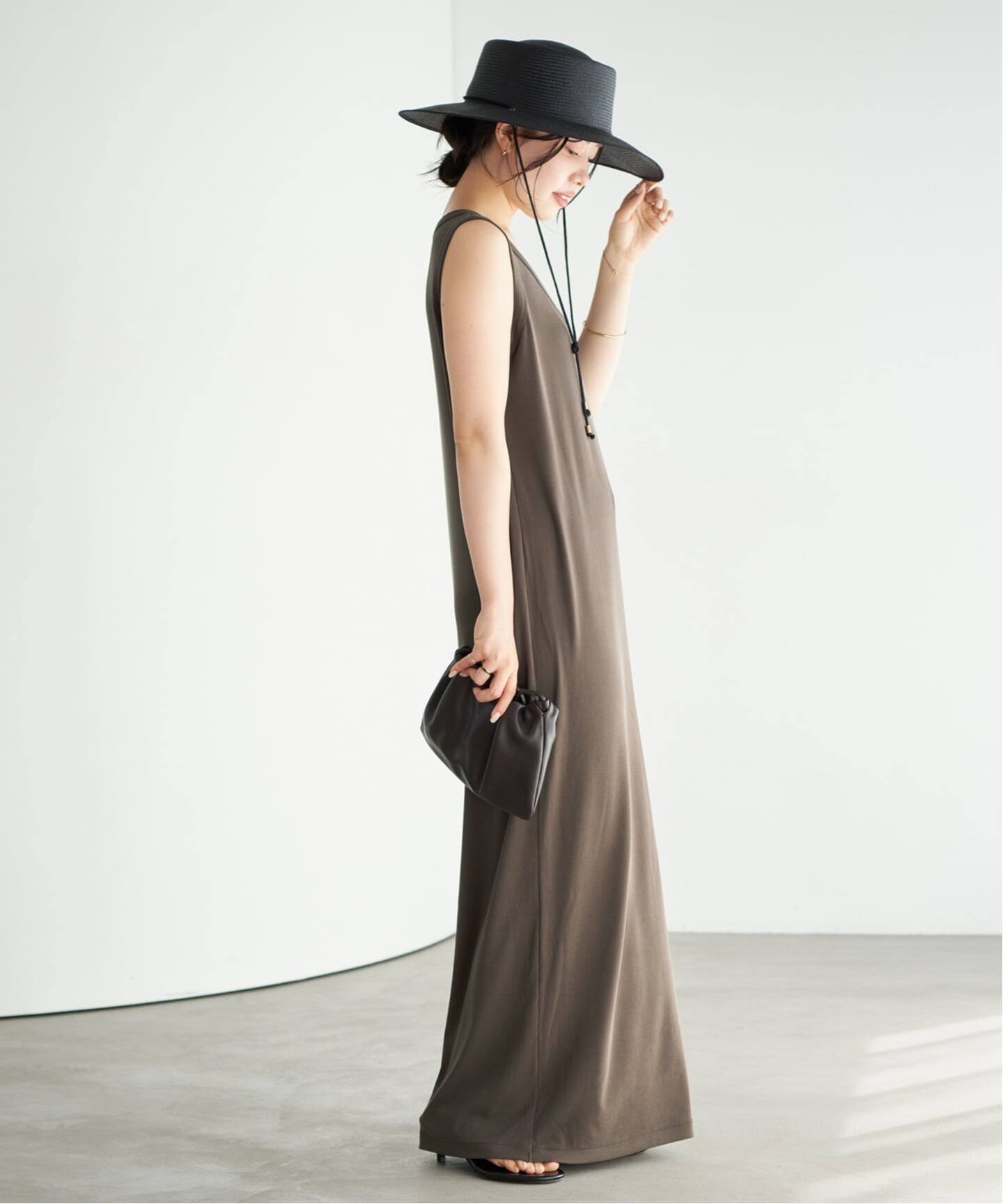 Plage sand wash loose ワンピース グレーB 38 sand wash loose ワンピース（ワンピース）｜Plage（プラージュ）の