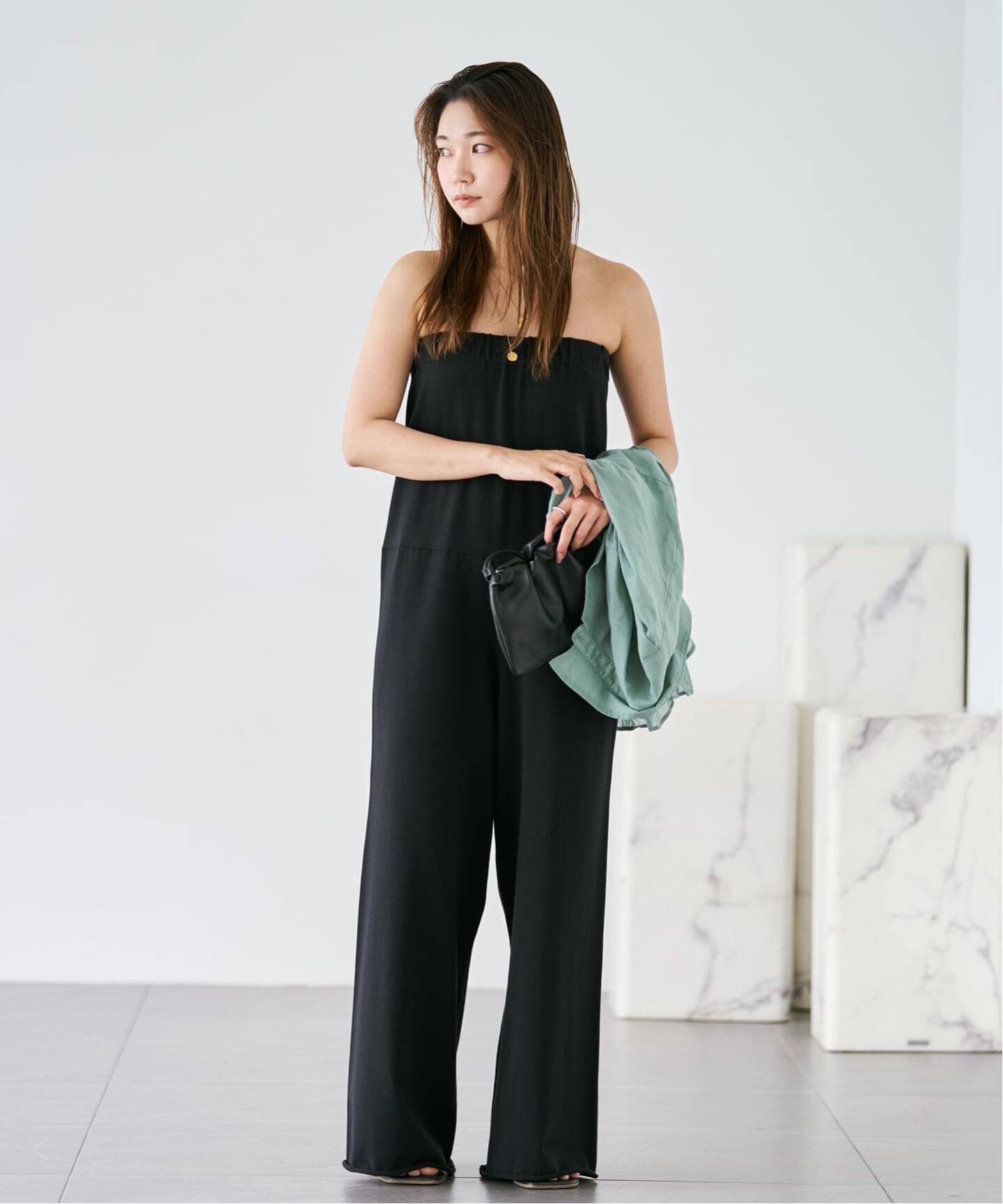 GW期間限定値下げ♪　plage オールインワン　34 Bare top パンツドレス（つなぎ／オールインワン）｜Plage（プラージュ