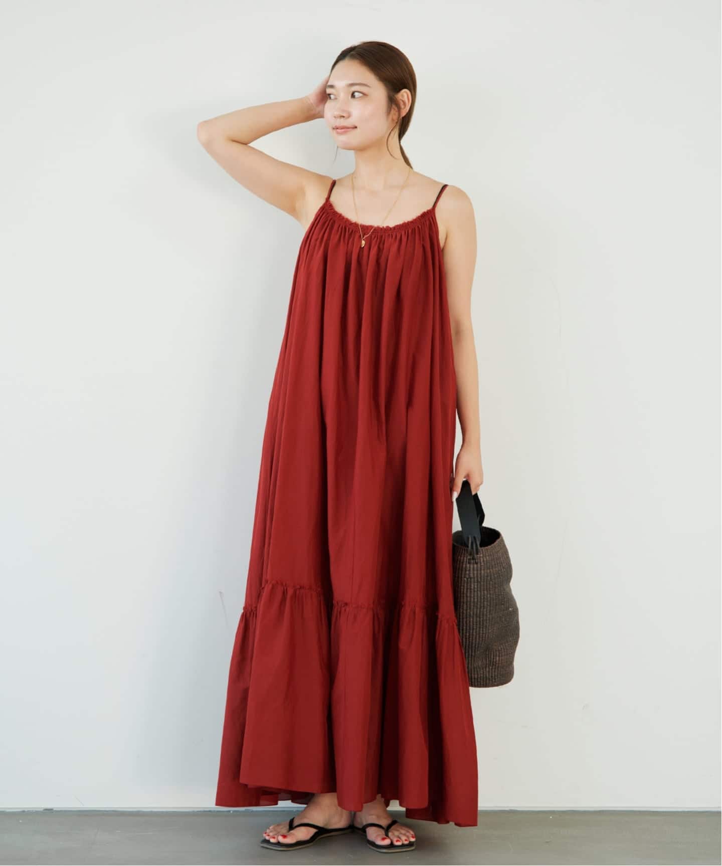 cotton/silk summer ワンピース（ワンピース）｜Plage（プラージュ）の