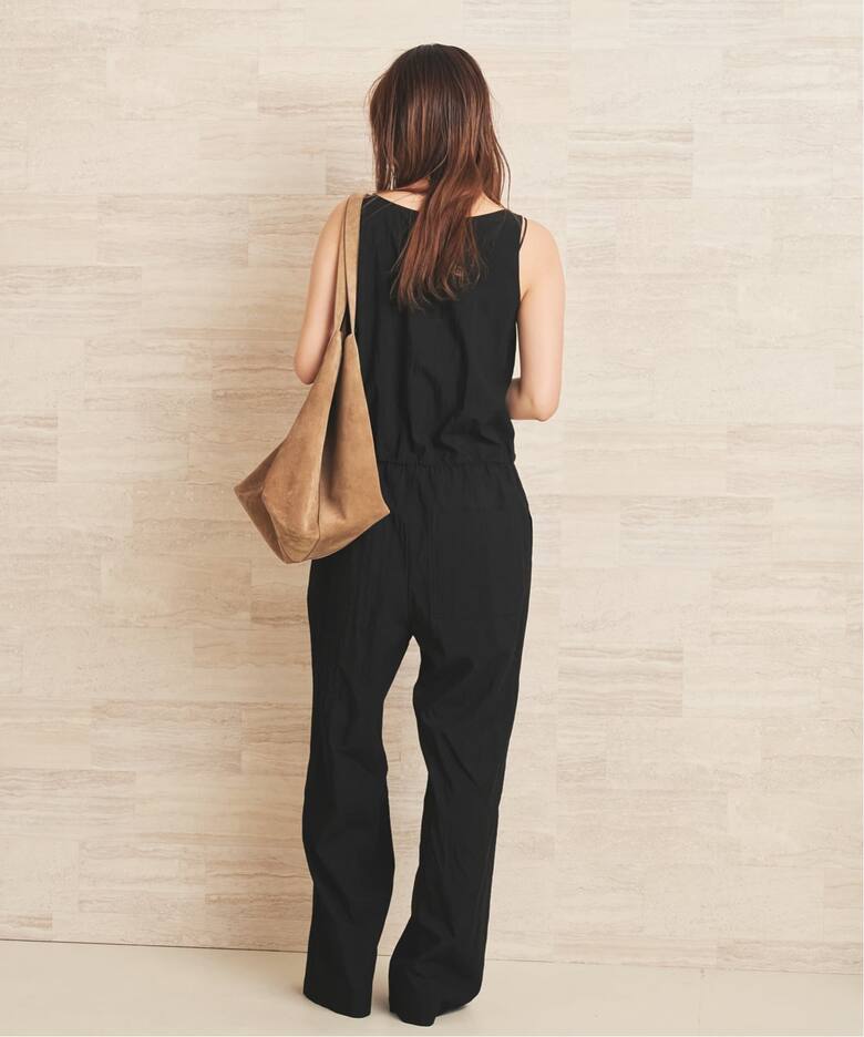 le / ル BUTTON SLEEVELESS ジャンプスーツ（サロペット 