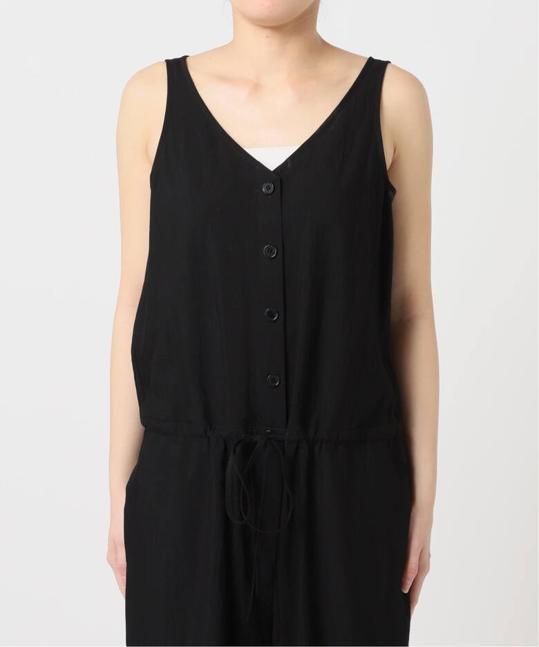 le / ル BUTTON SLEEVELESS ジャンプスーツ（サロペット 