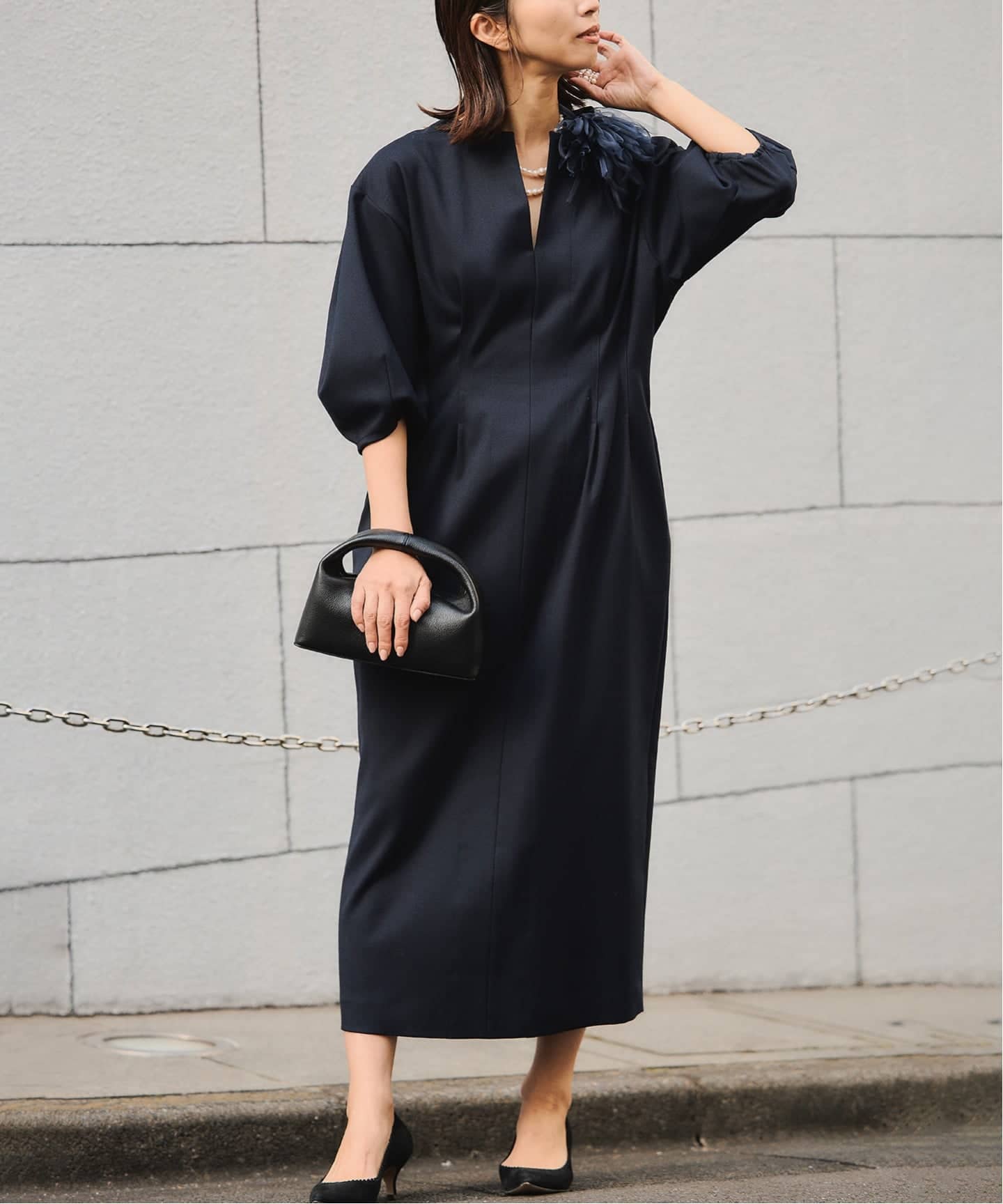 追加4予約》P/Ry ウエストシェイプワンピース（ワンピース）｜VERMEIL