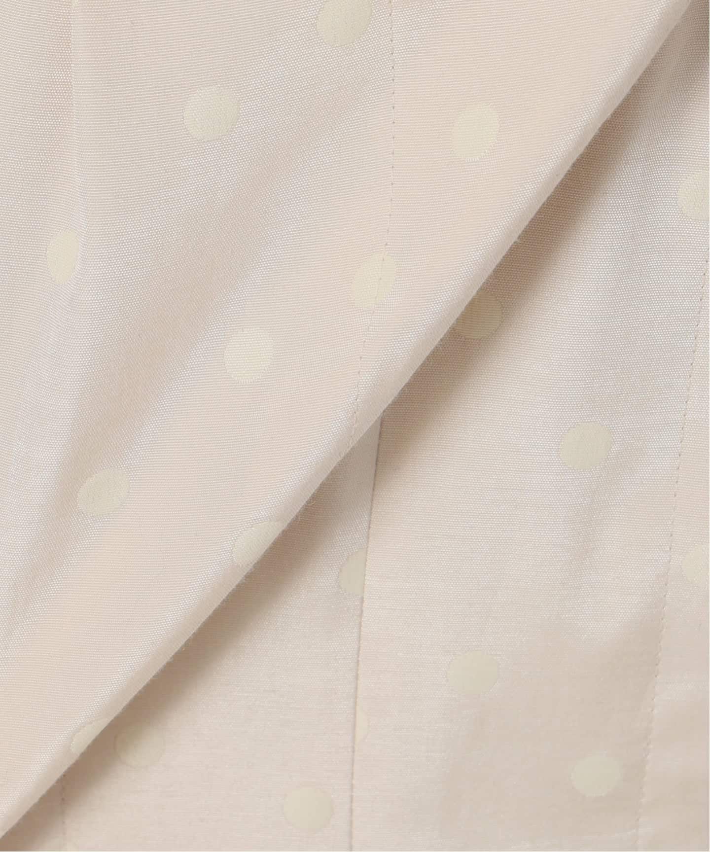 DOTジャガード ウエストシェイプワンピース（ワンピース）｜VERMEIL