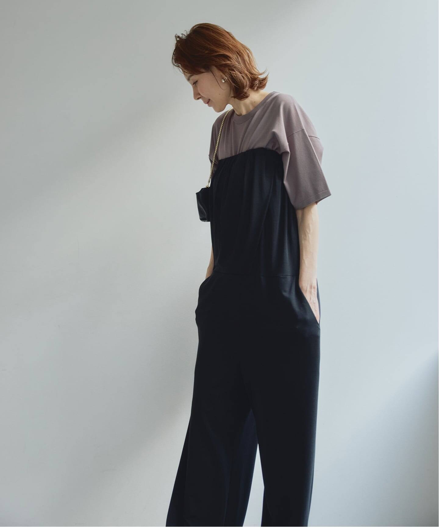 Drape Fit オールインワン（サロペット／オーバーオール）｜VERMEIL