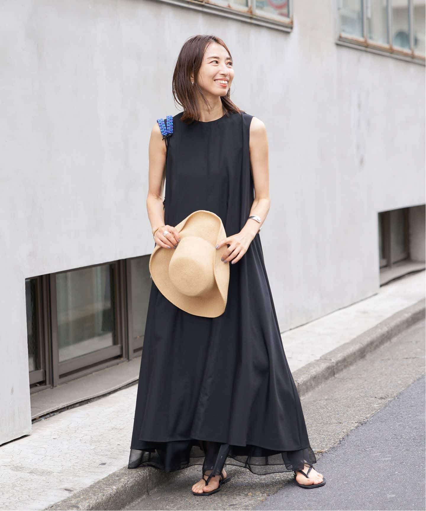 VERMEIL par iena ヴェルメイユ パー イエナ ワンピース ドレス 予約》Panel Flow Dress（ワンピース）｜VERMEIL par iena