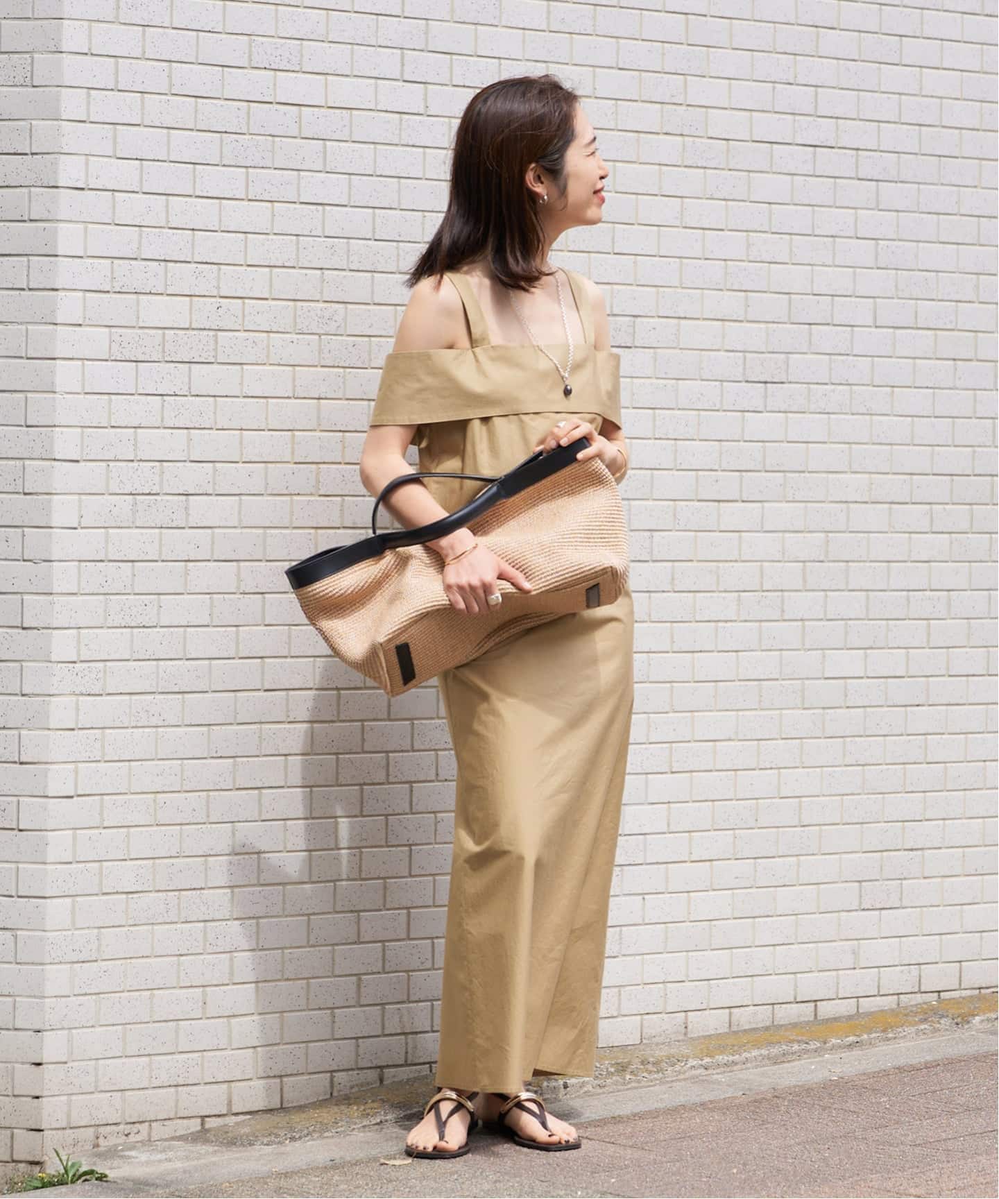 cotton back satin ワンピース（ワンピース）｜VERMEIL par iena
