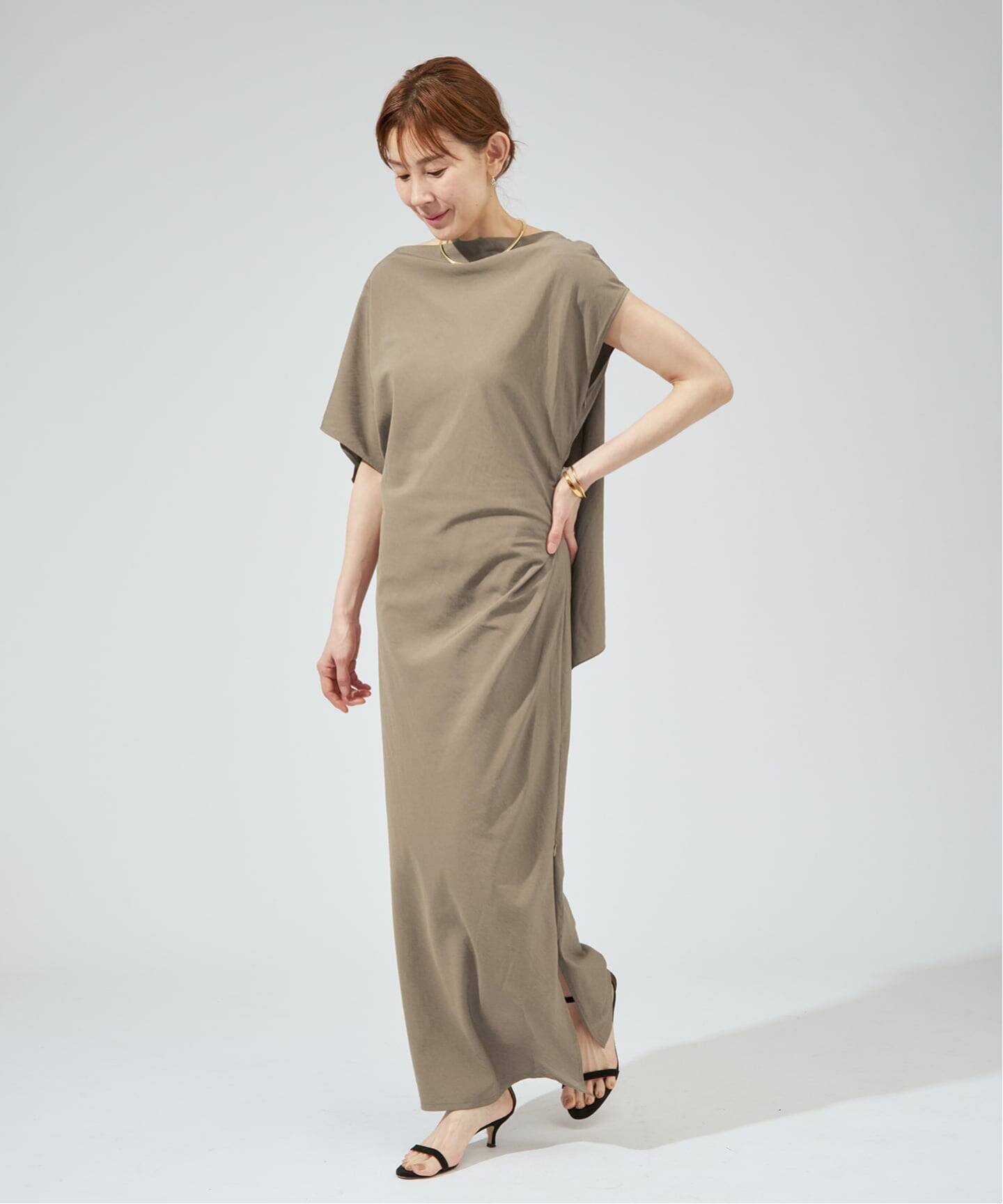 Drape dress（ワンピース）｜VERMEIL par iena（ヴェルメイユ パー