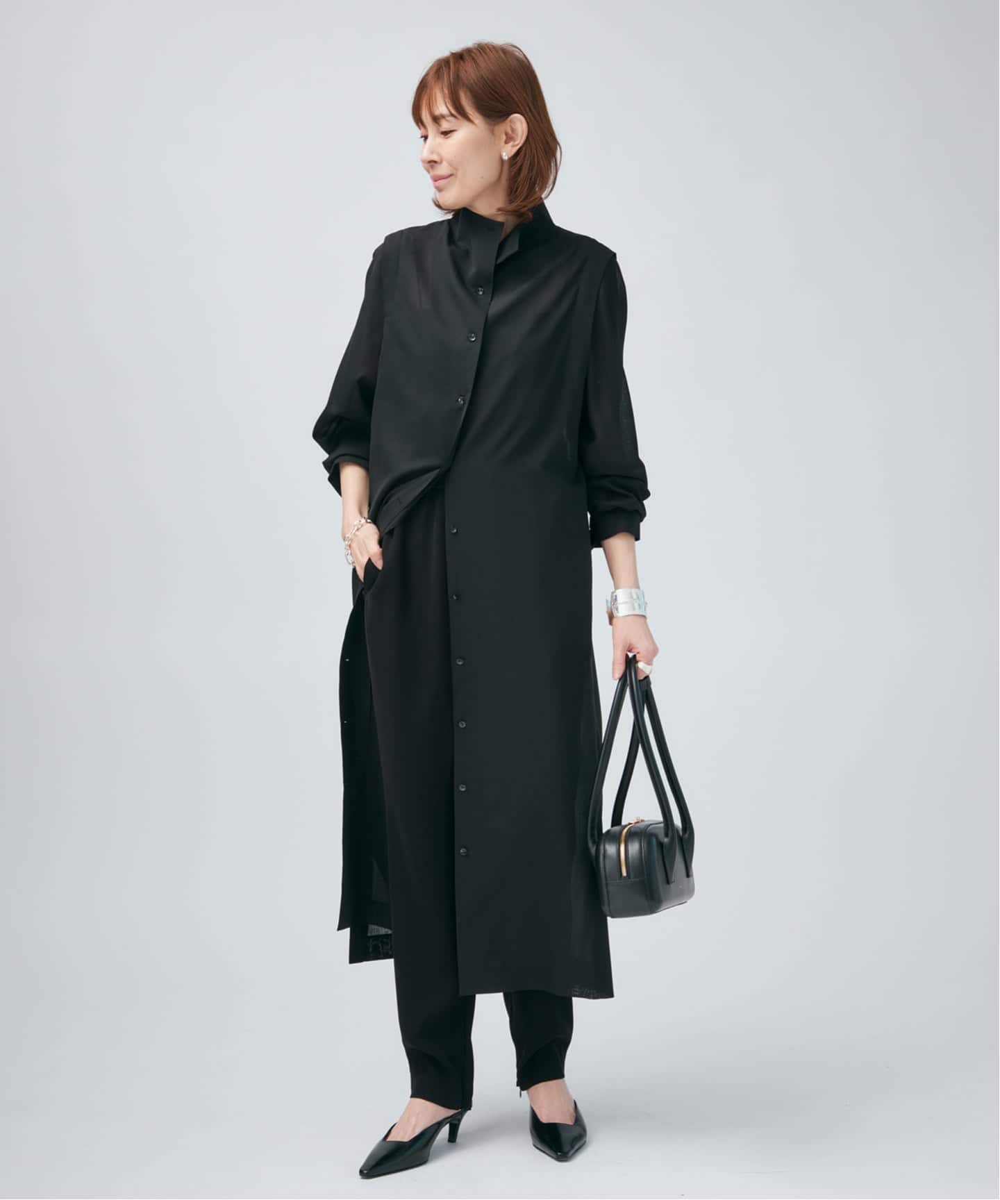 予約》Room no.8 BLACK ルームエイト ブラック シアードレス BR8O-248