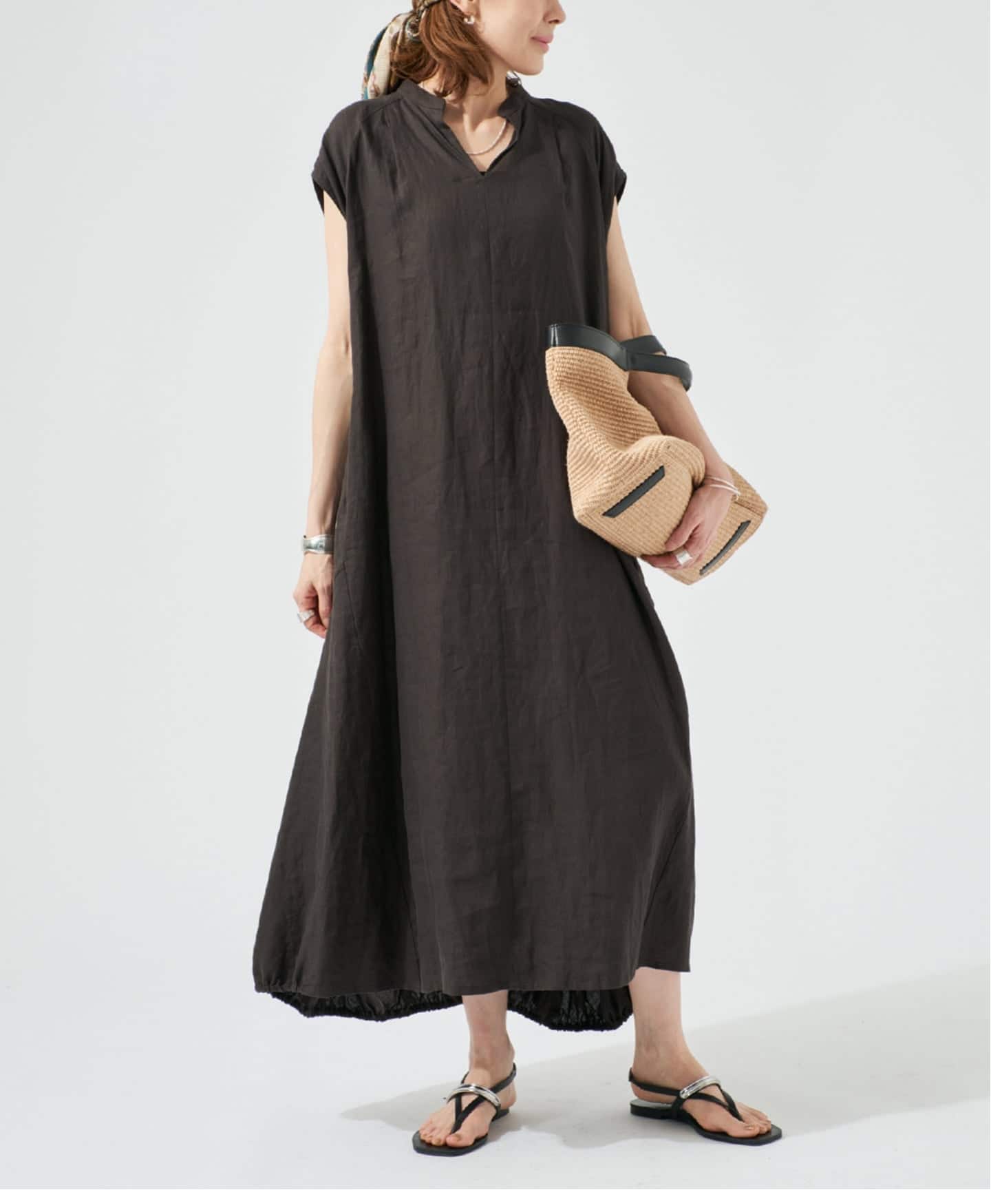 TICCA ティッカ リネンドレス TBFS-412（ワンピース）｜VERMEIL par