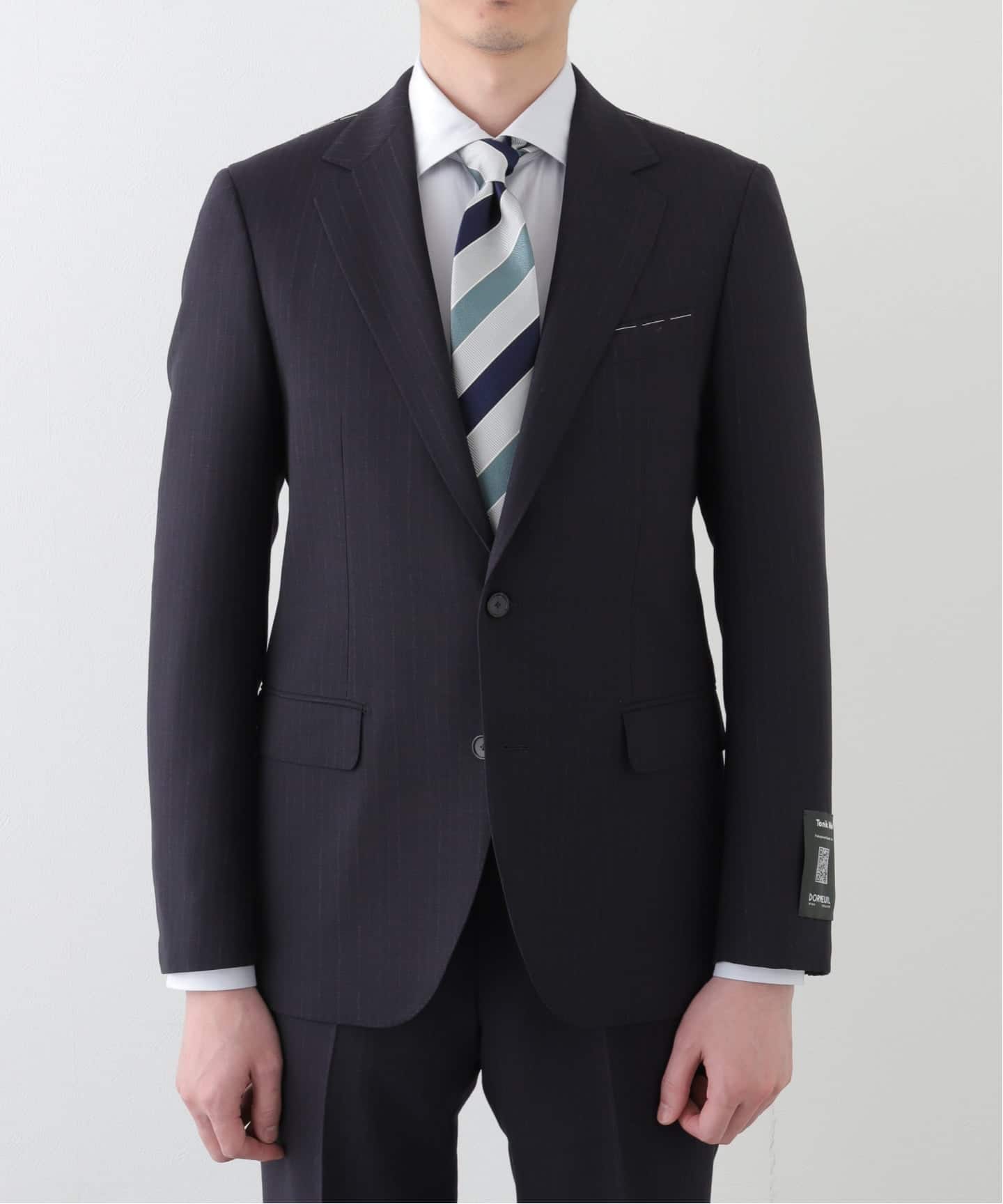 EDIFICE❎DORMEUIL スーツ D.OLIVER 3ボタン ピンヘッド (DORMEUIL)（スーツ・セットアップ