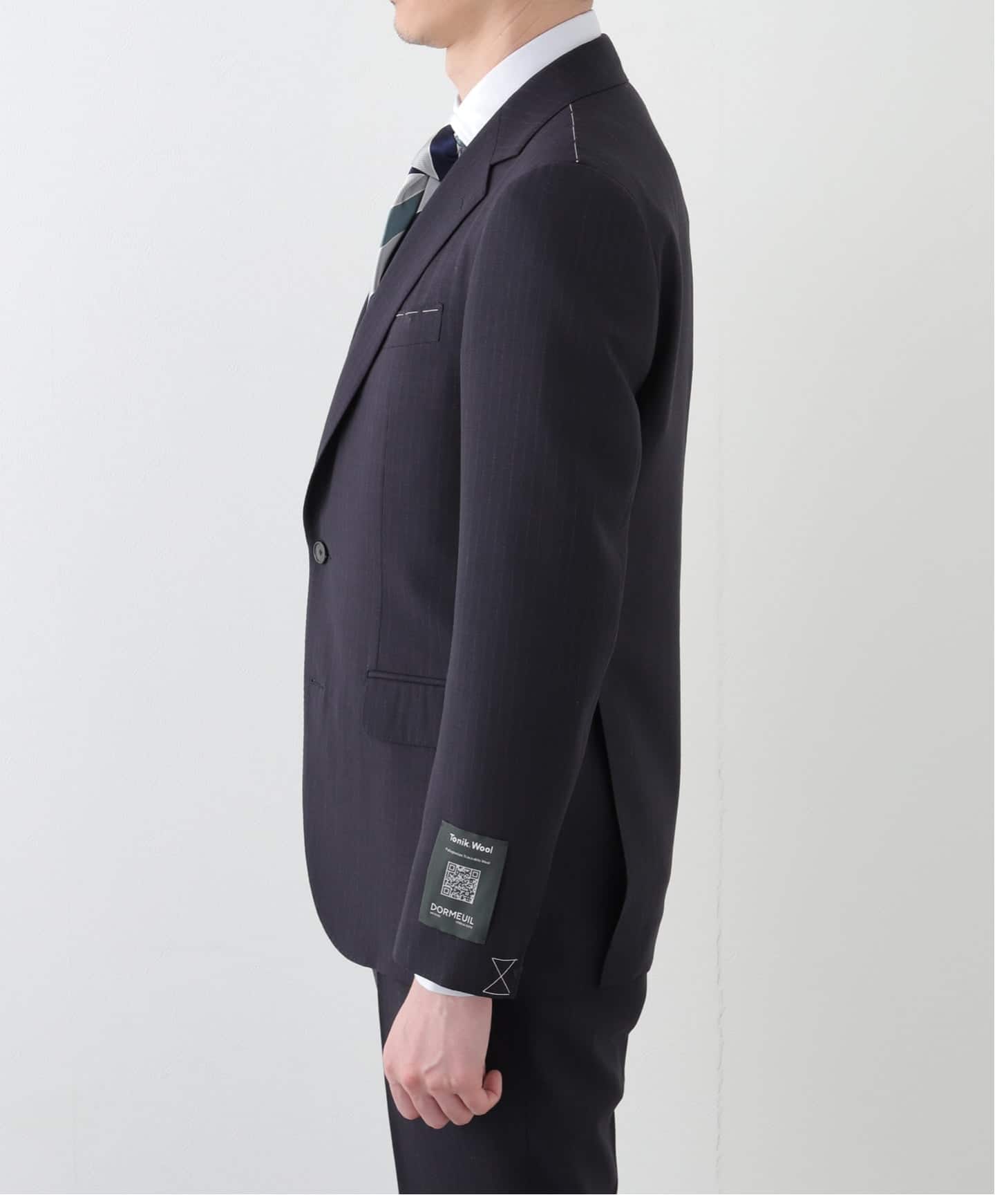 OLIVER 2ボタン DORMEUIL (ストライプ)（スーツ・セットアップ