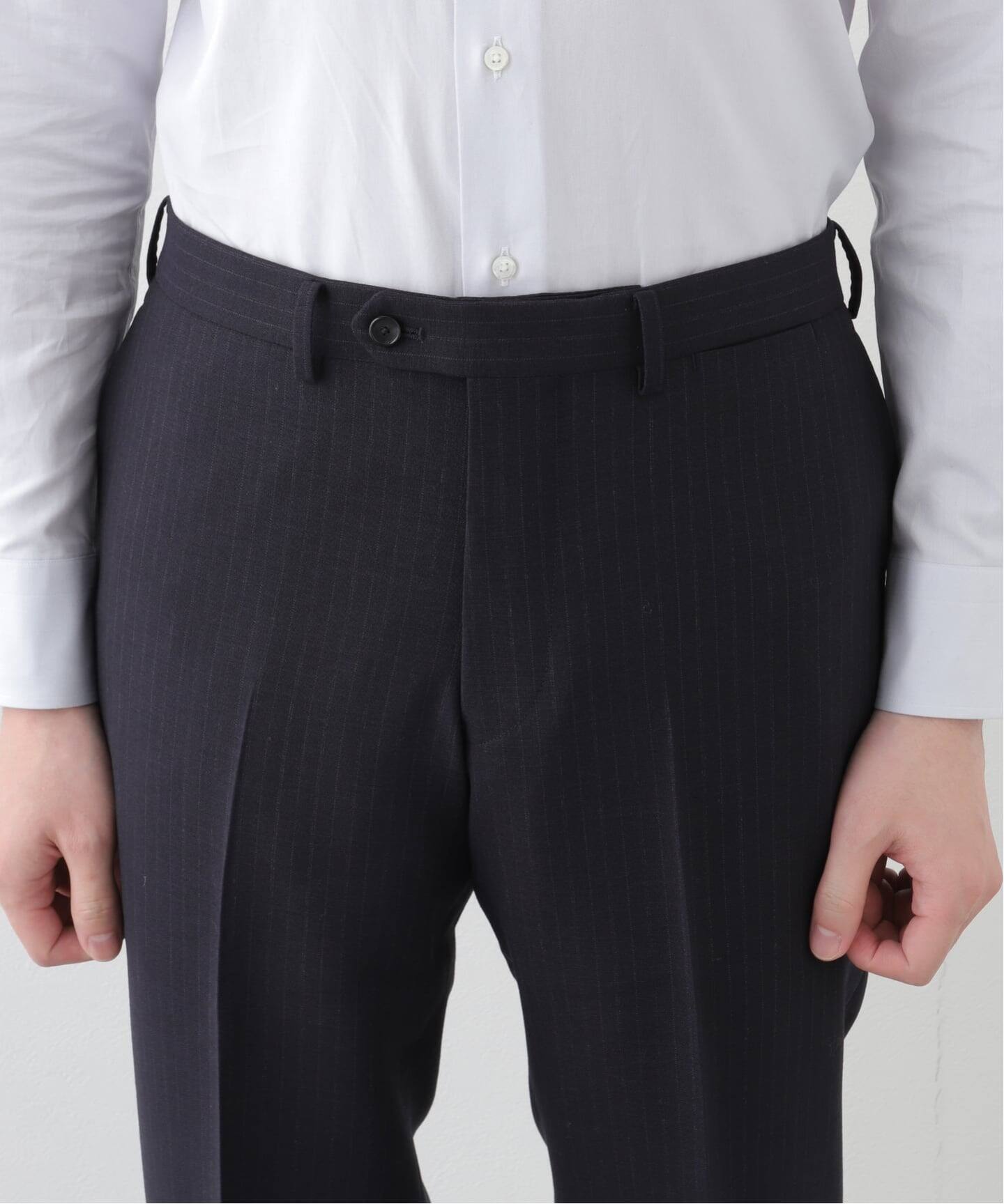 EDIFICE❎DORMEUIL スーツ OLIVER 2ボタン DORMEUIL (ストライプ)（スーツ・セットアップ