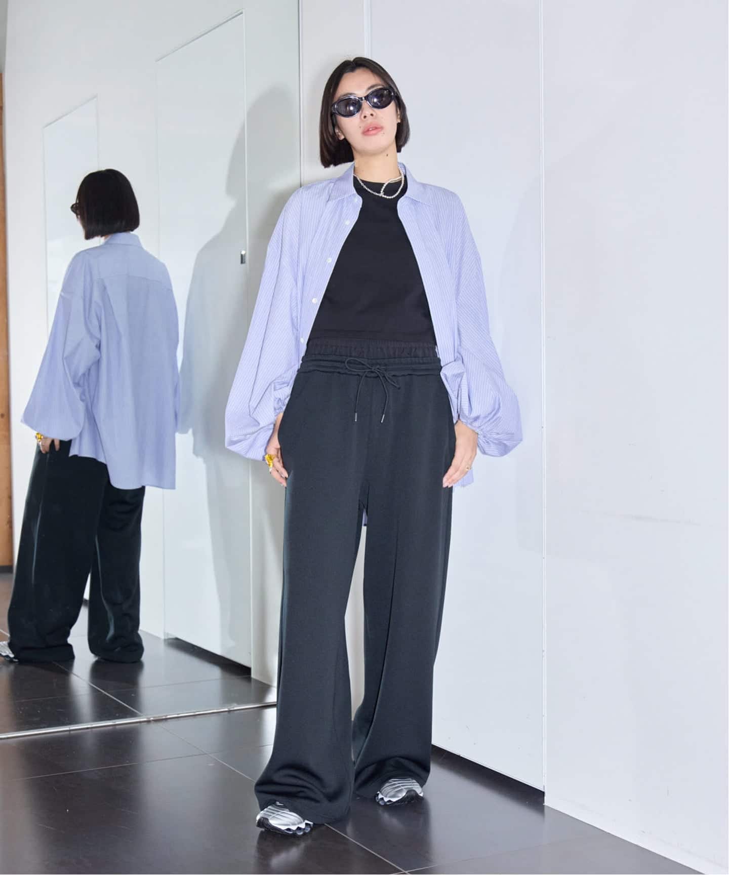 CITYSHOP BALLOON CUFF シャツ&ハーフパンツ セットアップ 追加2》BALLOON CUFF シャツ（シャツ／ブラウス）｜CITYSHOP（シティ