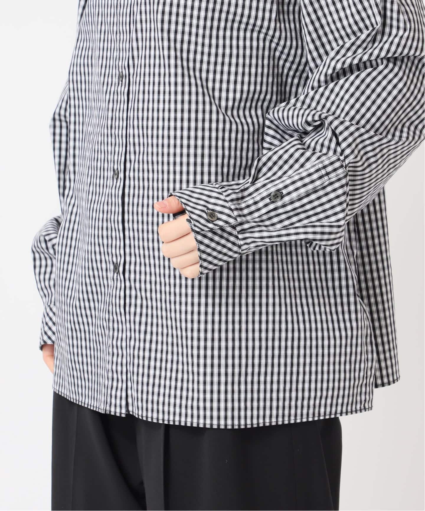 【CITYSHOP】26SS 26050042828010 GINGHAM CHECK SHIRT長袖シャツ GINGHAM CHECK シャツ（シャツ／ブラウス）｜CITYSHOP（シティショップ