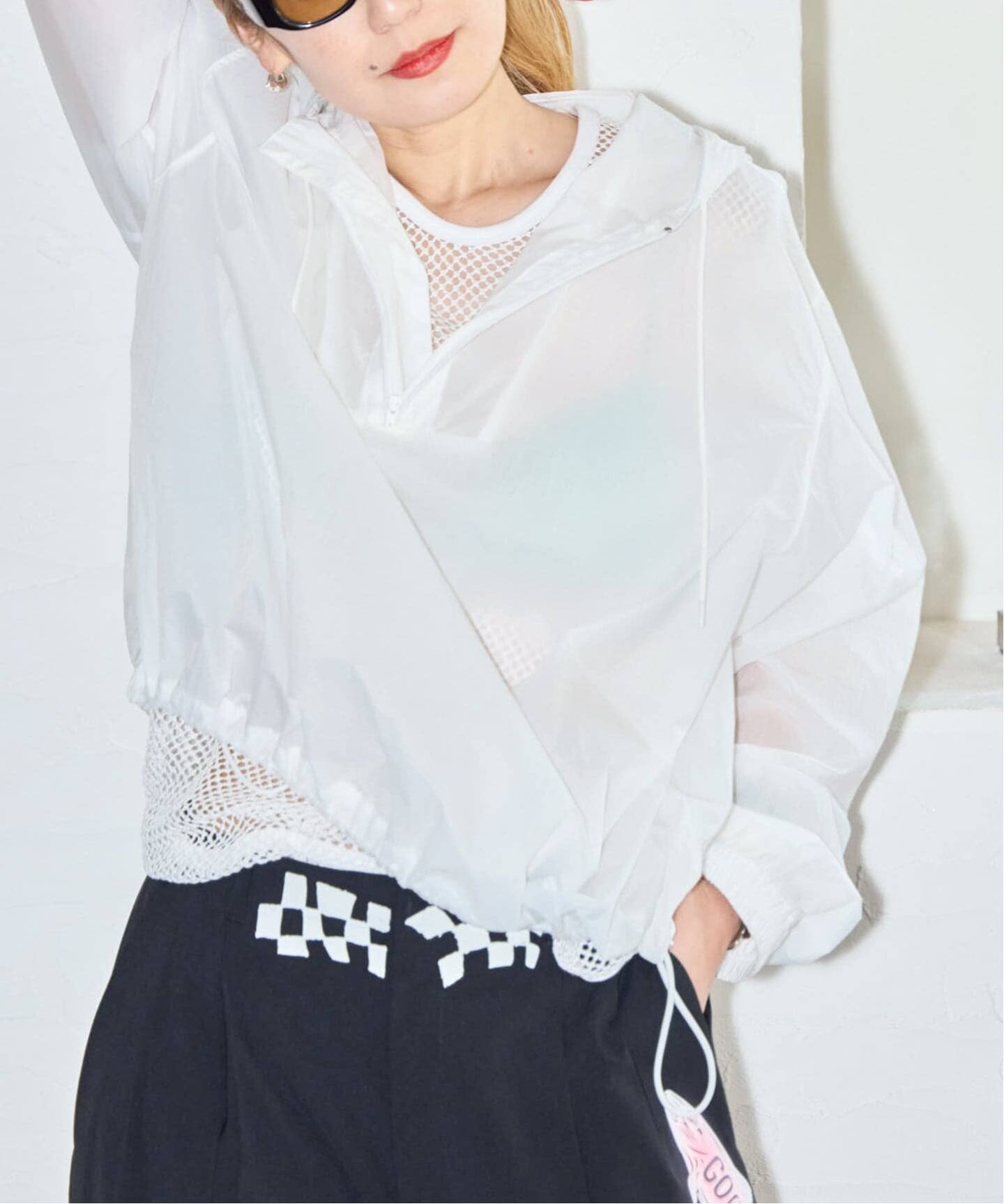 SHEER NYLON ANORAK：シャツ（シャツ／ブラウス）｜CITYSHOP（シティ 