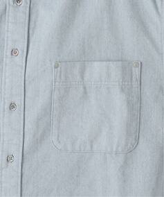QUIITO RECICLE DENIM SHIRT Q26S-P130：デニムシャツ（シャツ 