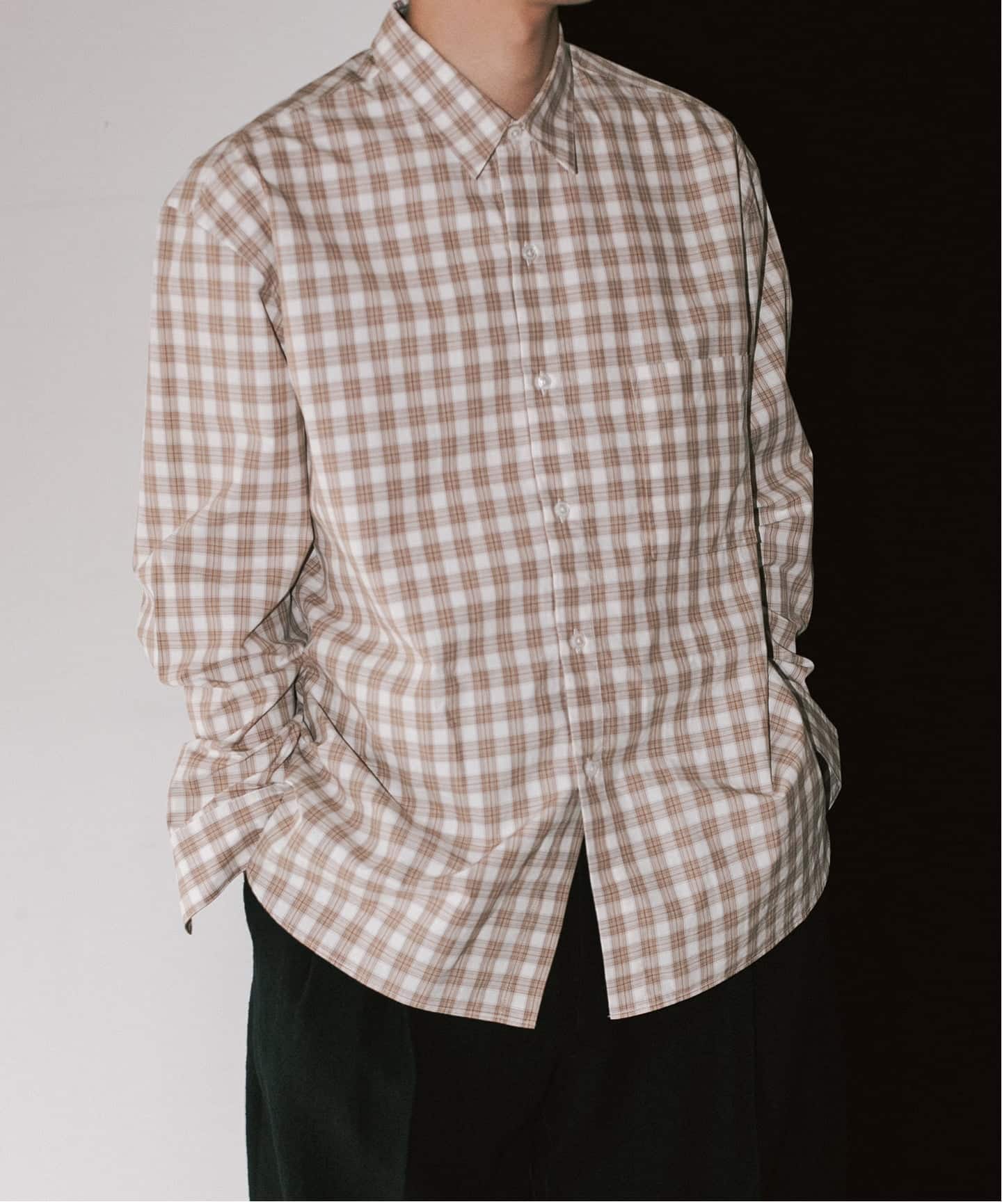 CRISTA SEYA / クリスタ セヤ】 HANDMADE CLASSIC COLLAR SHIRT