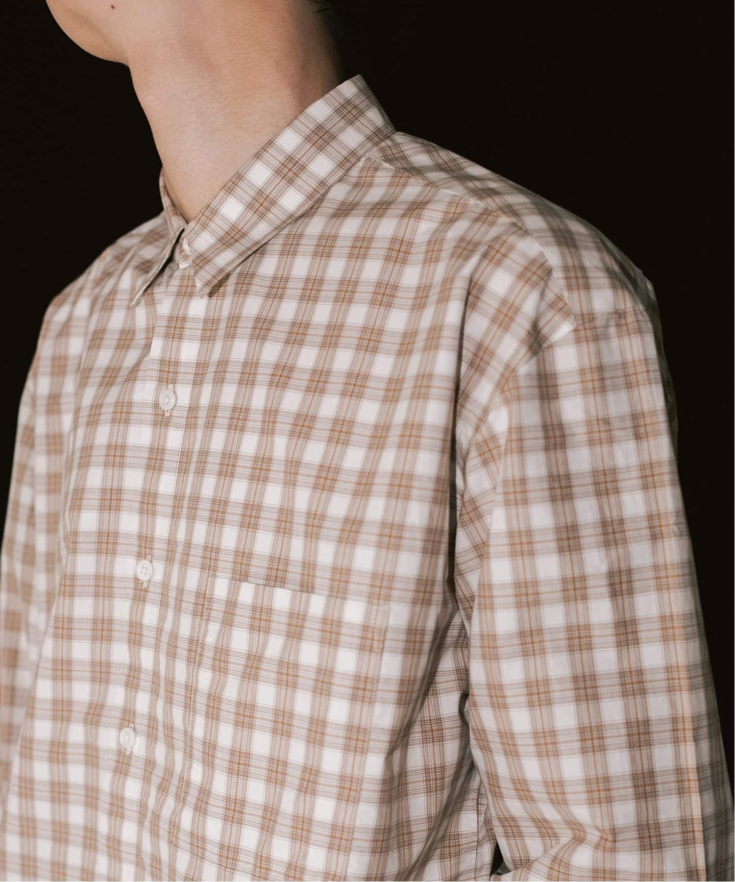 CRISTA SEYA / クリスタ セヤ】 HANDMADE CLASSIC COLLAR SHIRT