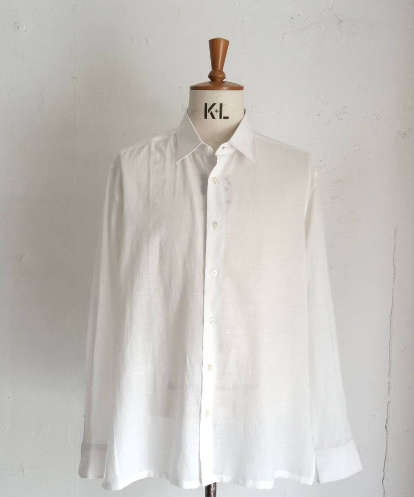 PERIOD FEATURES / ピリオドフィーチャーズ】別注 Khadi SH：シャツ