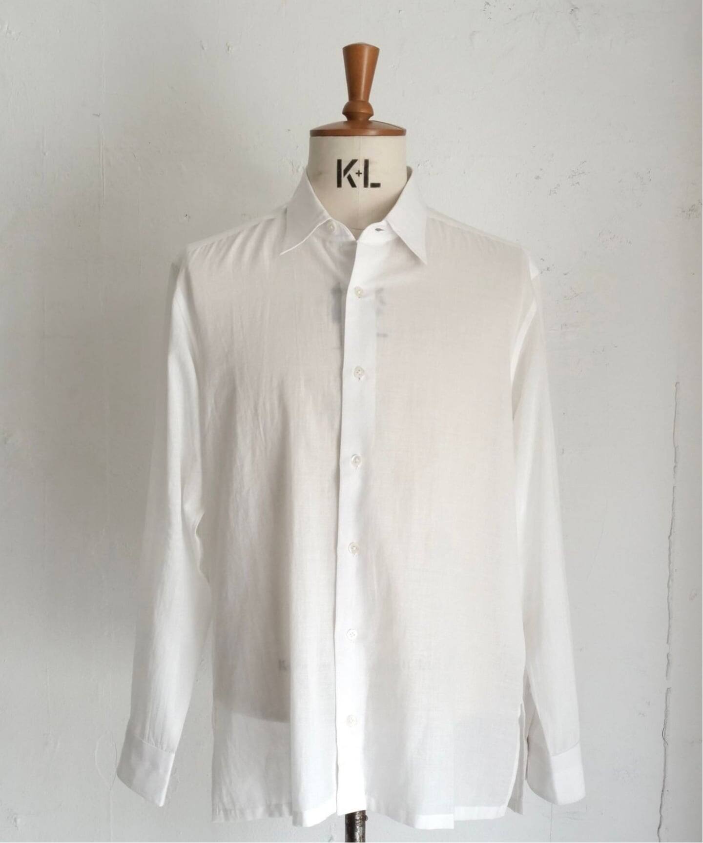 PERIOD FEATURES / ピリオドフィーチャーズ】別注 Khadi SH：シャツ