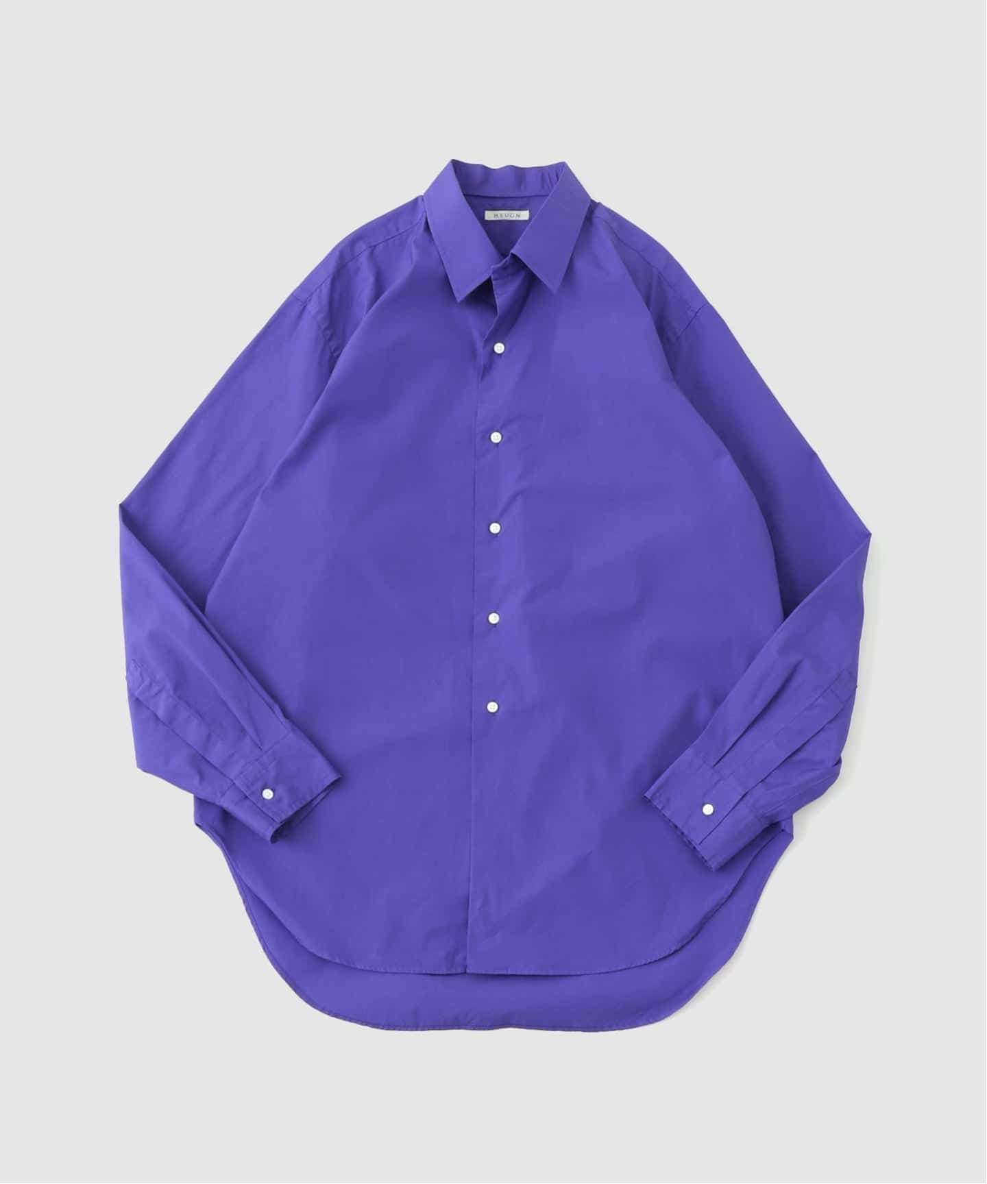 最終値下 HEUGN ユーゲン Alan シャツ HEUGN/ユーゲン】 ALAN SHIRTS Puple Blue シャツ（シャツ／ブラウス