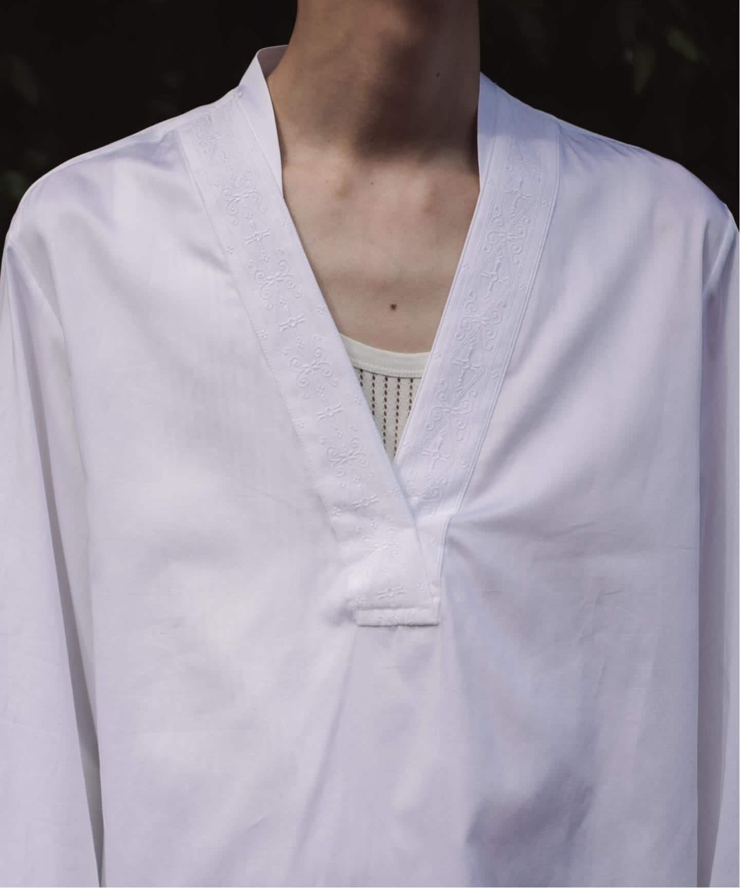 Bourrienne Paris X / ブリエンヌ パリ ディス】 CHEMISE POETIQUE