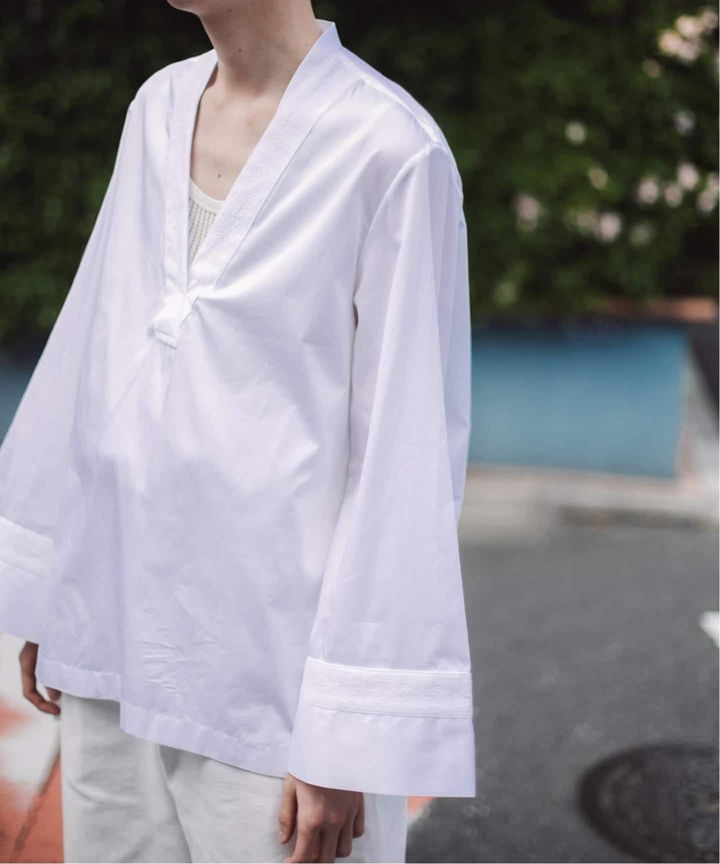 Bourrienne Paris X / ブリエンヌ パリ ディス】 CHEMISE POETIQUE
