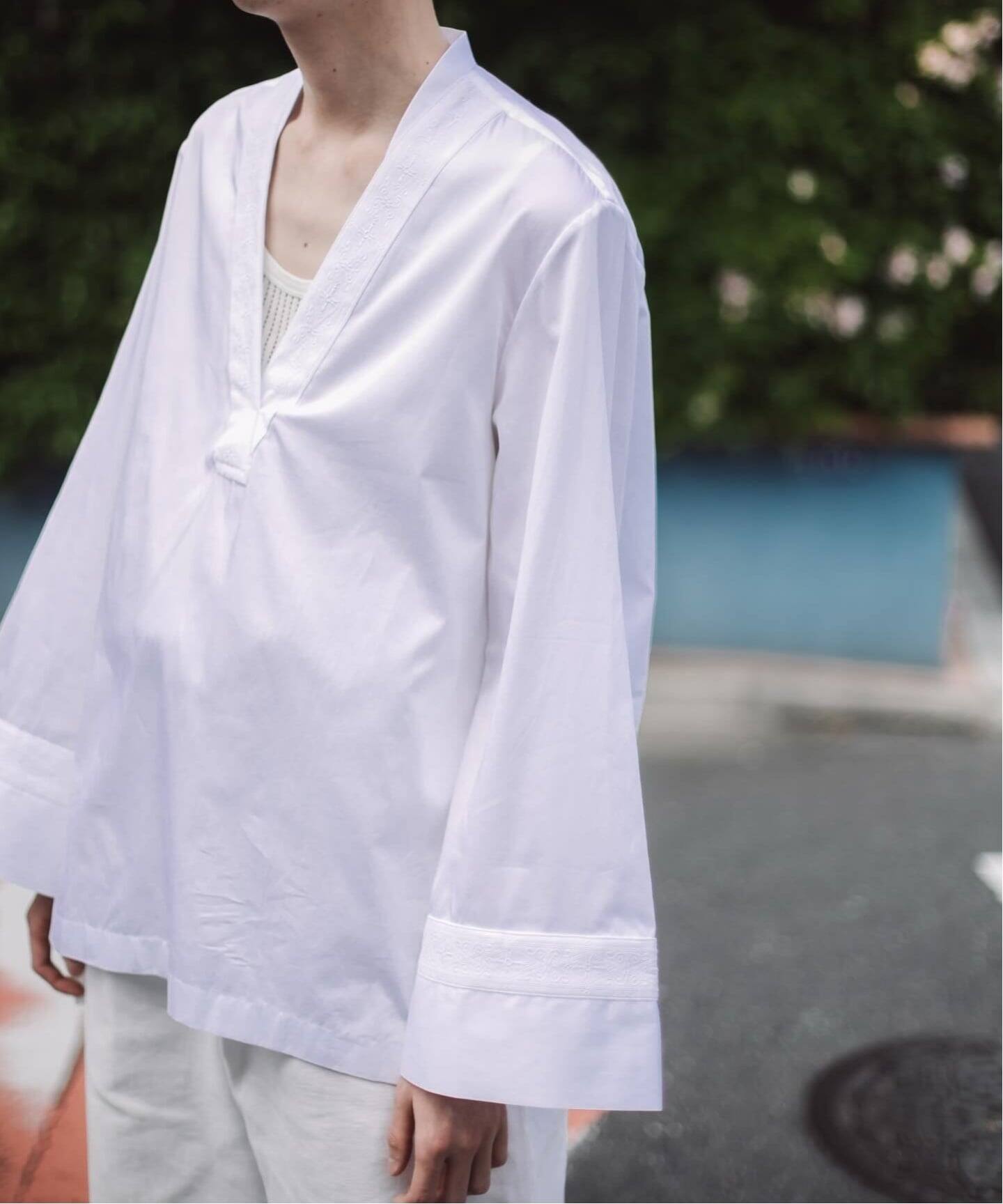 Bourrienne Paris X / ブリエンヌ パリ ディス】 CHEMISE POETIQUE 