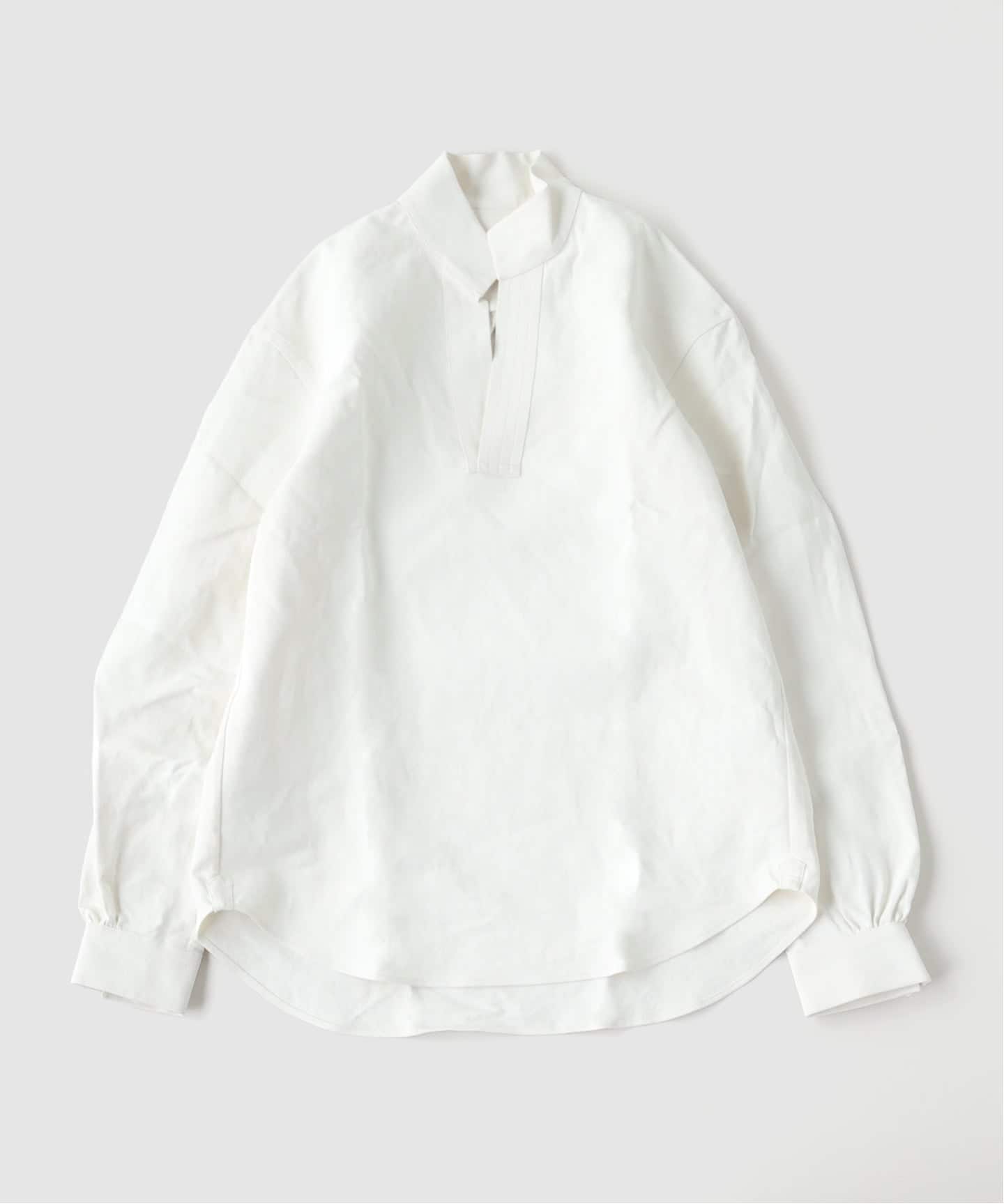 Bourrienne Paris X / ブリエンヌ パリ ディス】CHEMISE SCULPTEUR LIN