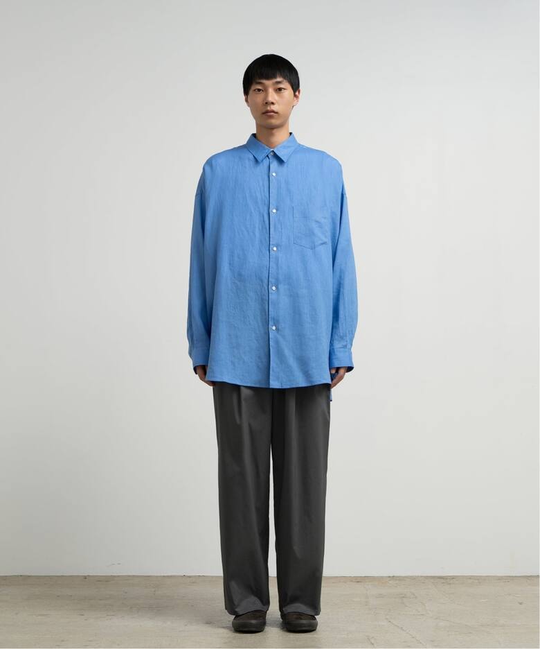 Graphpaper / グラフ ペーパー】Linen Oversized ：オーバーサイズ 