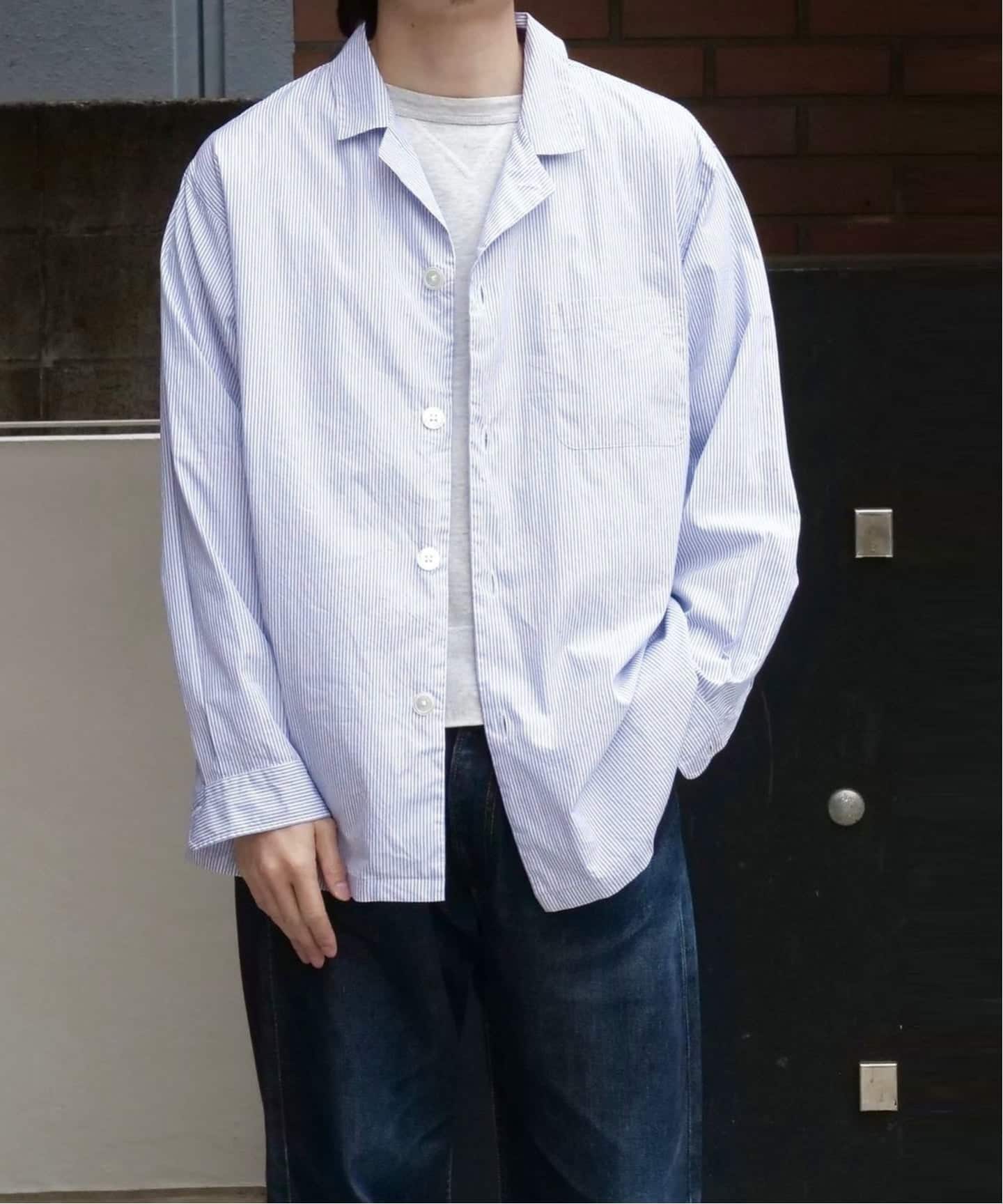RE-PURPOSE / リパーパス】 pyjama shirts:シャツ（シャツ／ブラウス