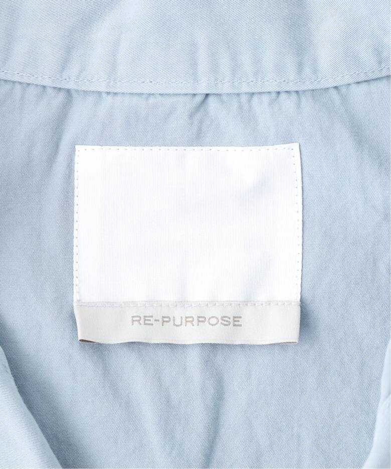 RE-PURPOSE / リパーパス】 big eu shirts：シャツ（シャツ／ブラウス 