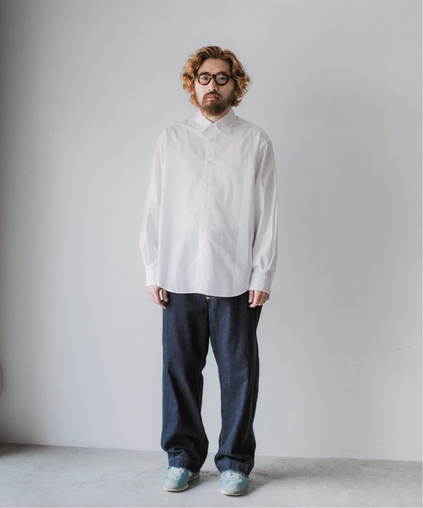 LE / エルイー】 SHIRT EX-WIDE：EXワイド シャツ（シャツ／ブラウス