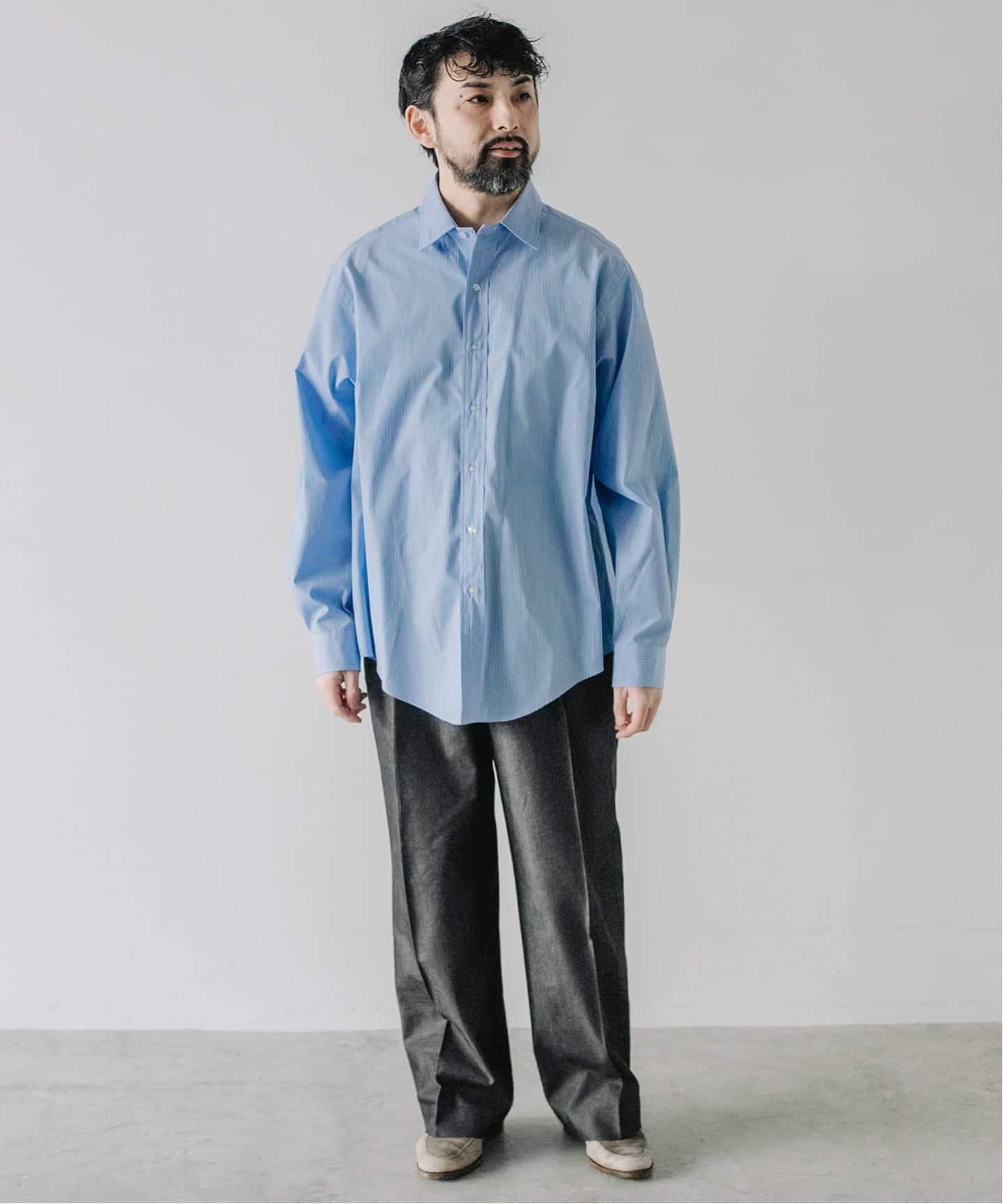 LE / エルイー】 WIDE RG SH:シャツ（シャツ／ブラウス）｜L'ECHOPPE