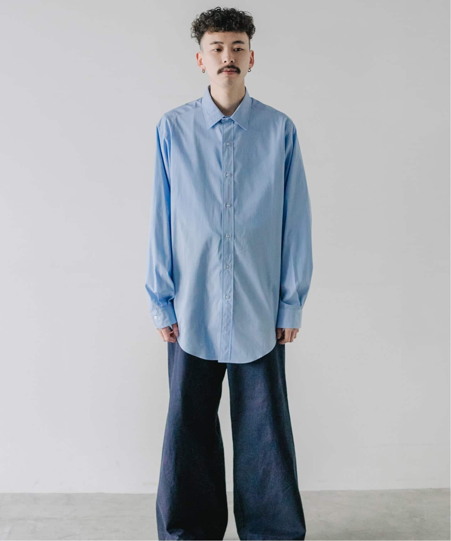 LE / エルイー】 WIDE RG SH:シャツ（シャツ／ブラウス）｜L'ECHOPPE