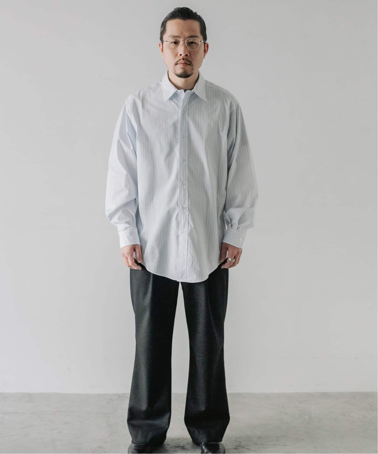 LE / エルイー】 WIDE RG SH:シャツ（シャツ／ブラウス）｜L'ECHOPPE