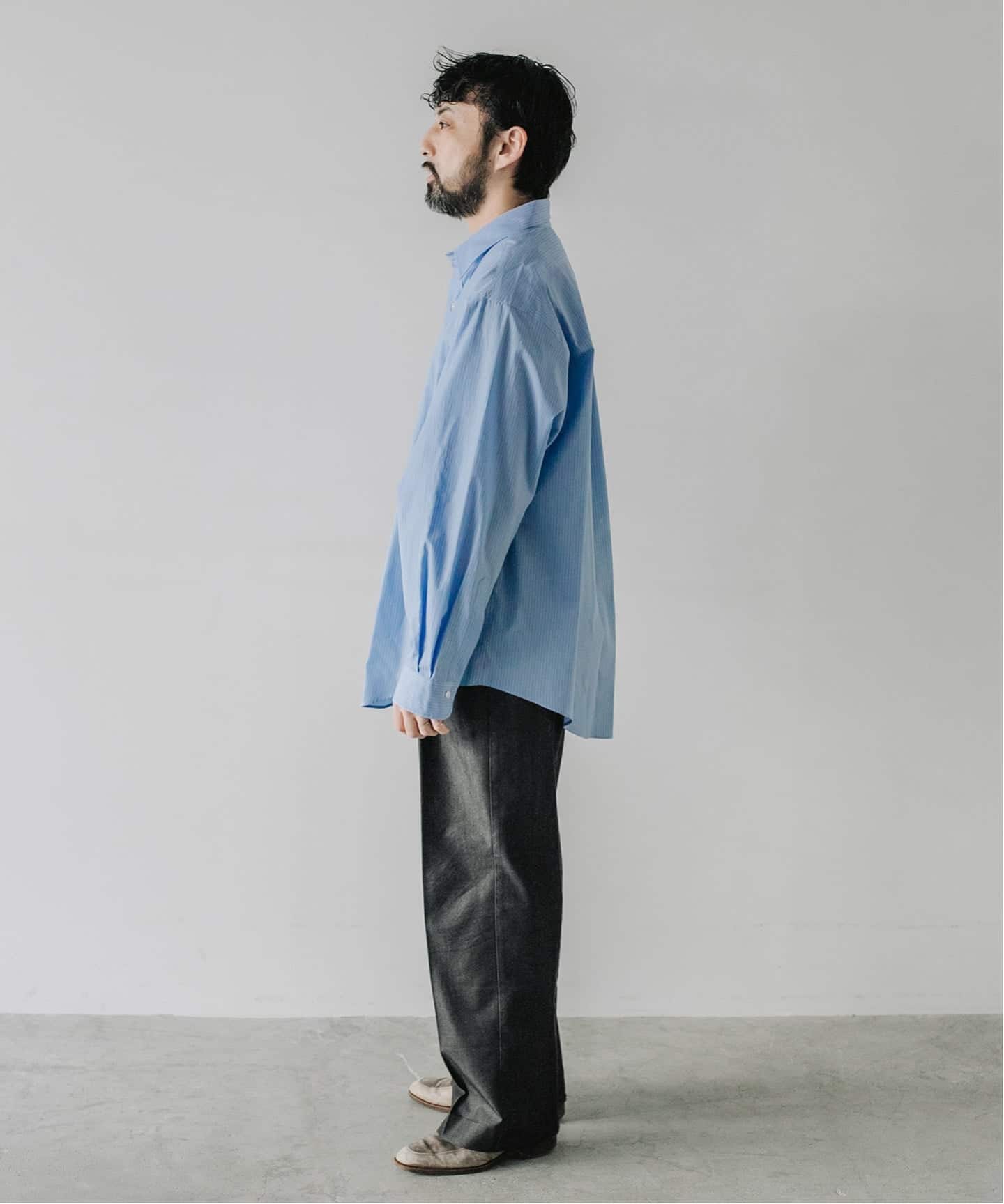 予約》【LE / エルイー】 EX WIDE RG SH：シャツ（シャツ／ブラウス