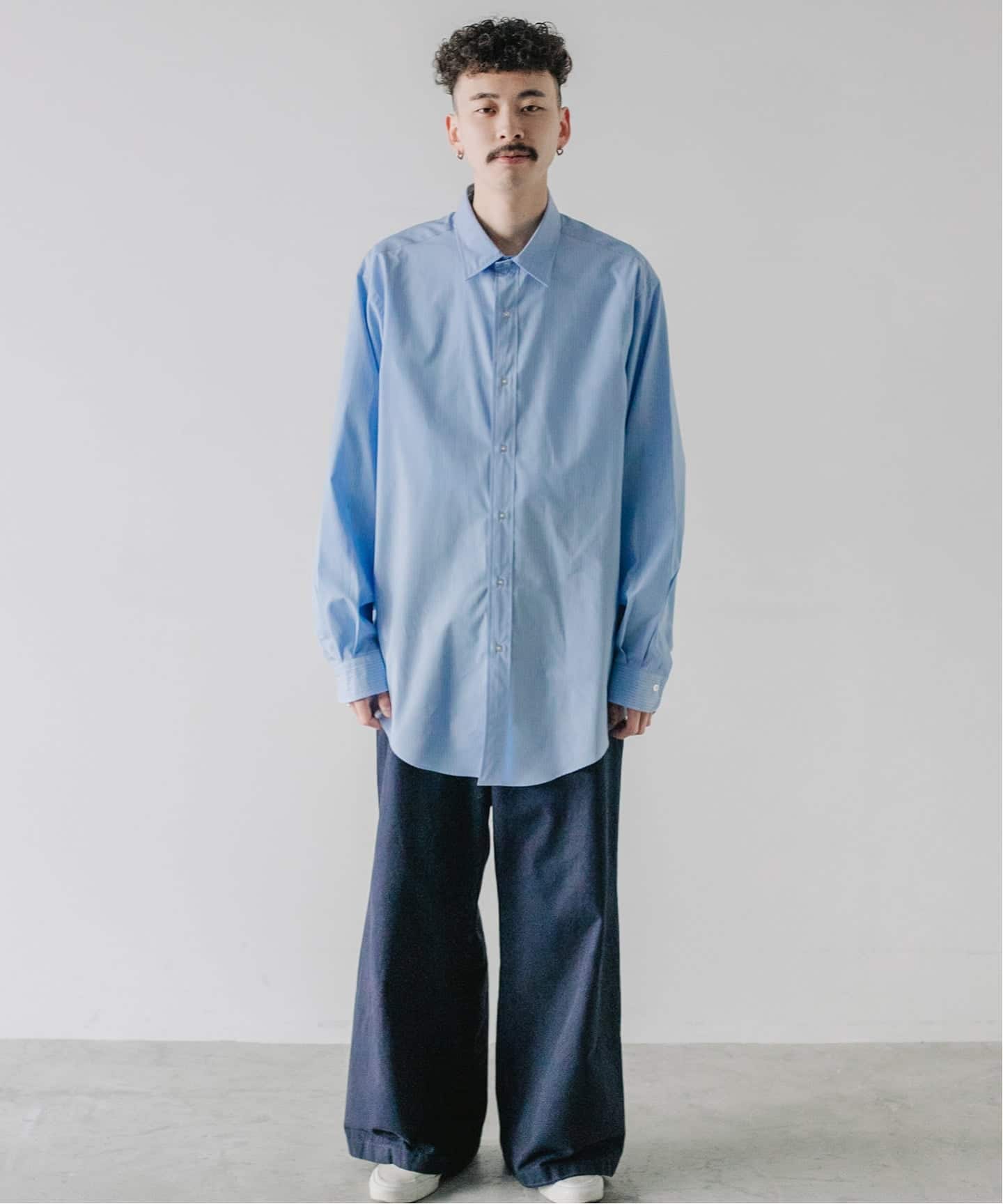 予約》【LE / エルイー】 EX WIDE RG SH：シャツ（シャツ／ブラウス