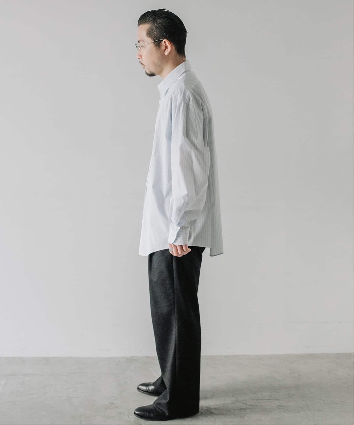 予約》【LE / エルイー】 EX WIDE RG SH：シャツ（シャツ／ブラウス